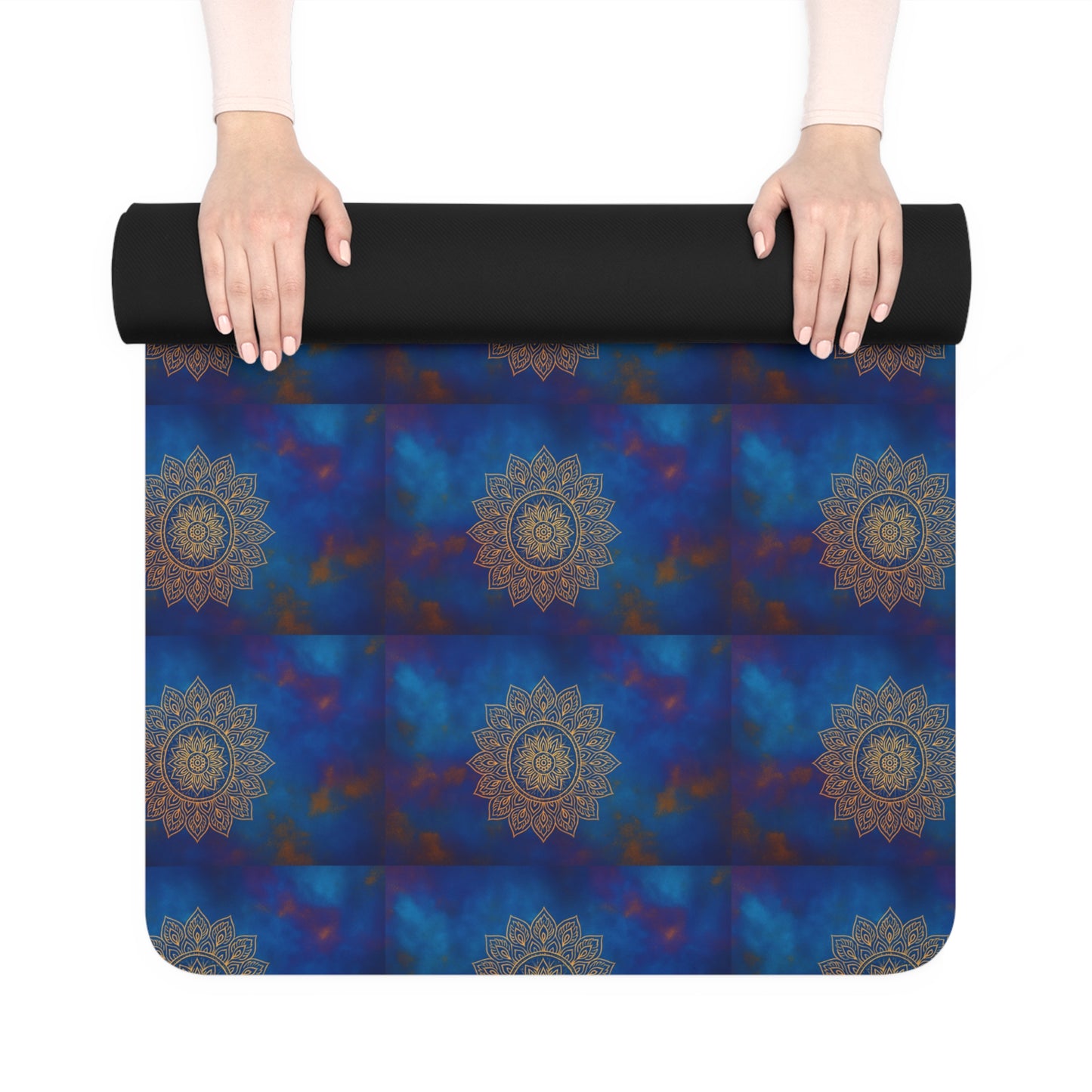 Cosmic Mandala | Centered in the Infinite Mat