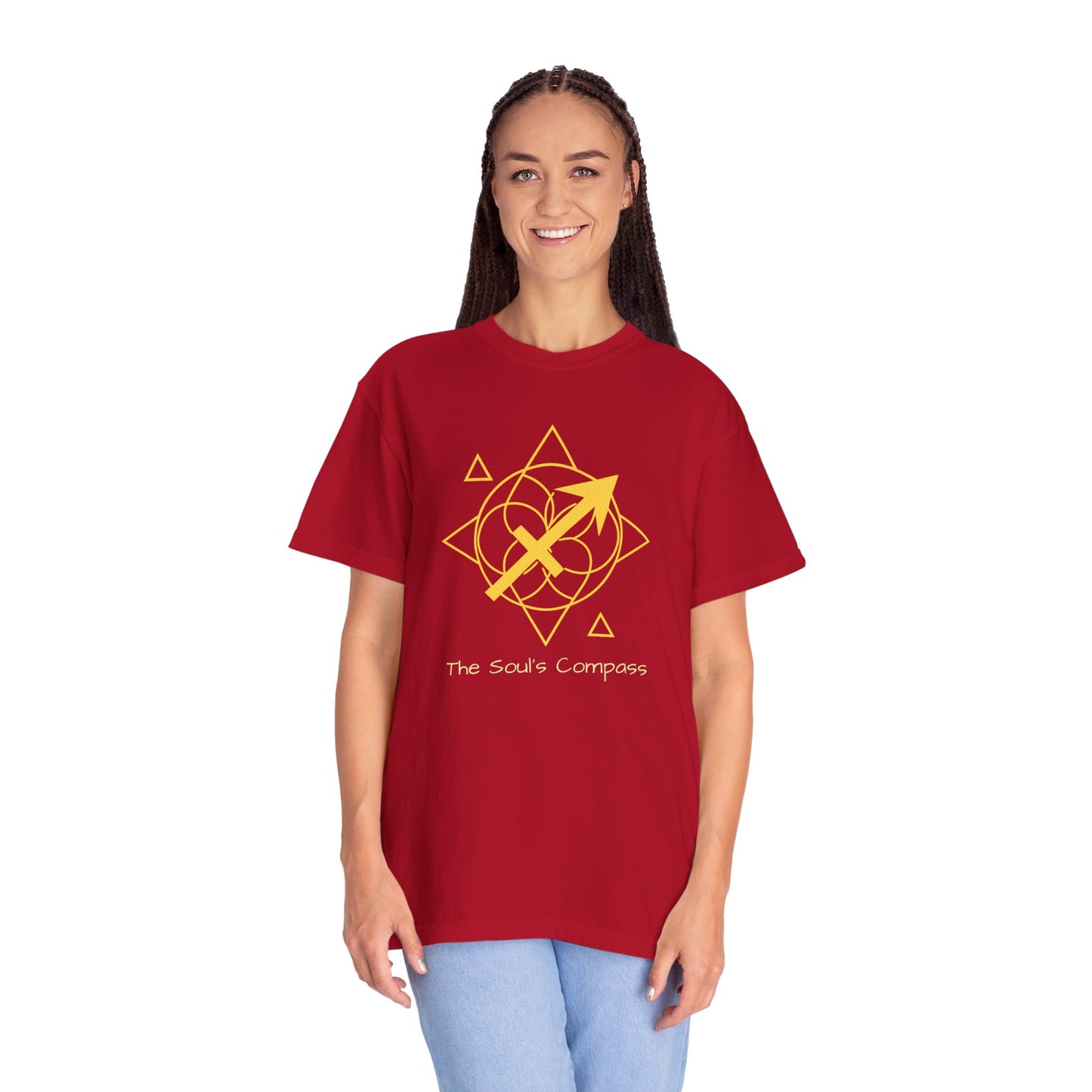 Sagittarius Sacred Geometry T-Shirt | The Soul’s Compass Tee in 13 different Colors | Astrology Gift
