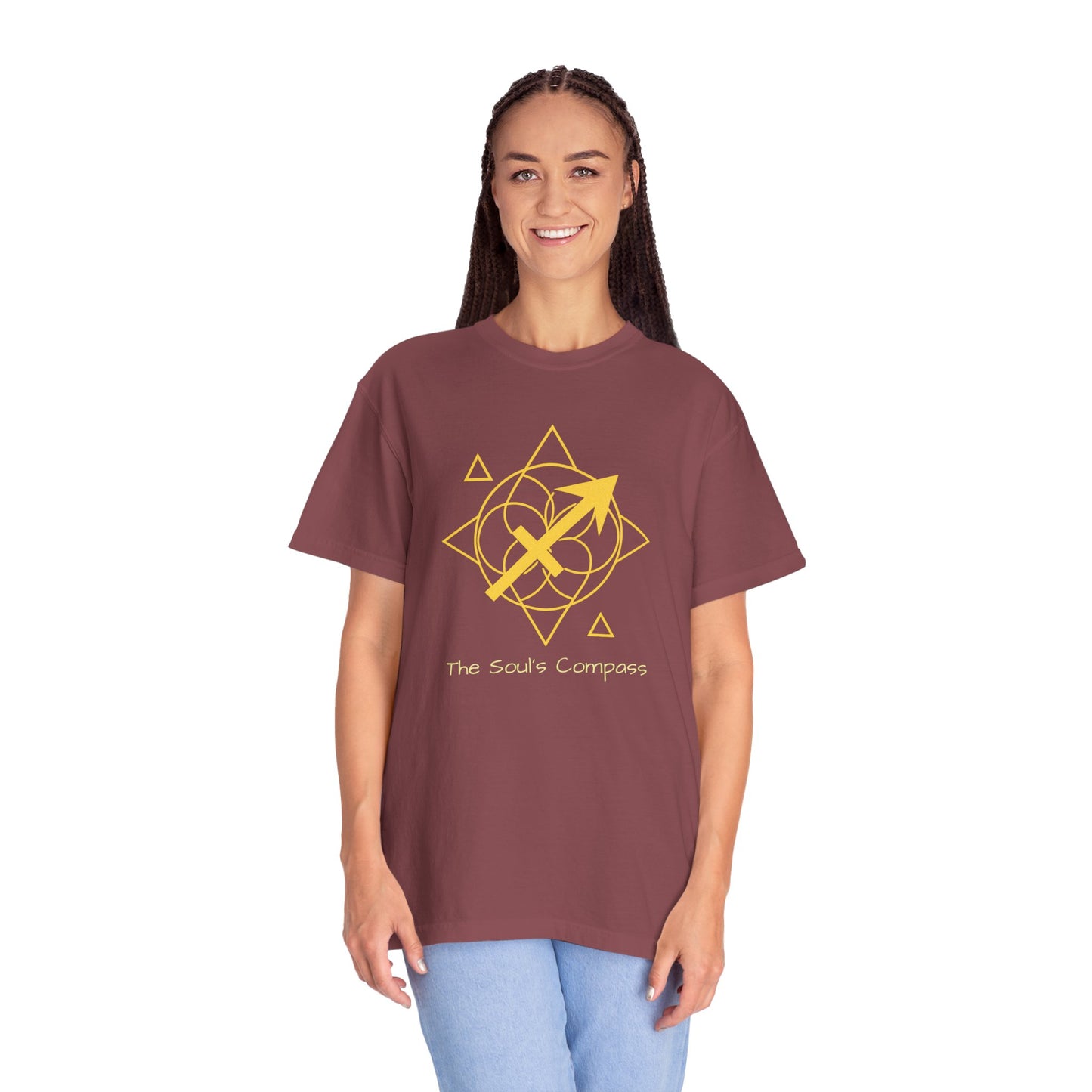 Sagittarius Sacred Geometry T-Shirt | The Soul’s Compass Tee in 13 different Colors | Astrology Gift