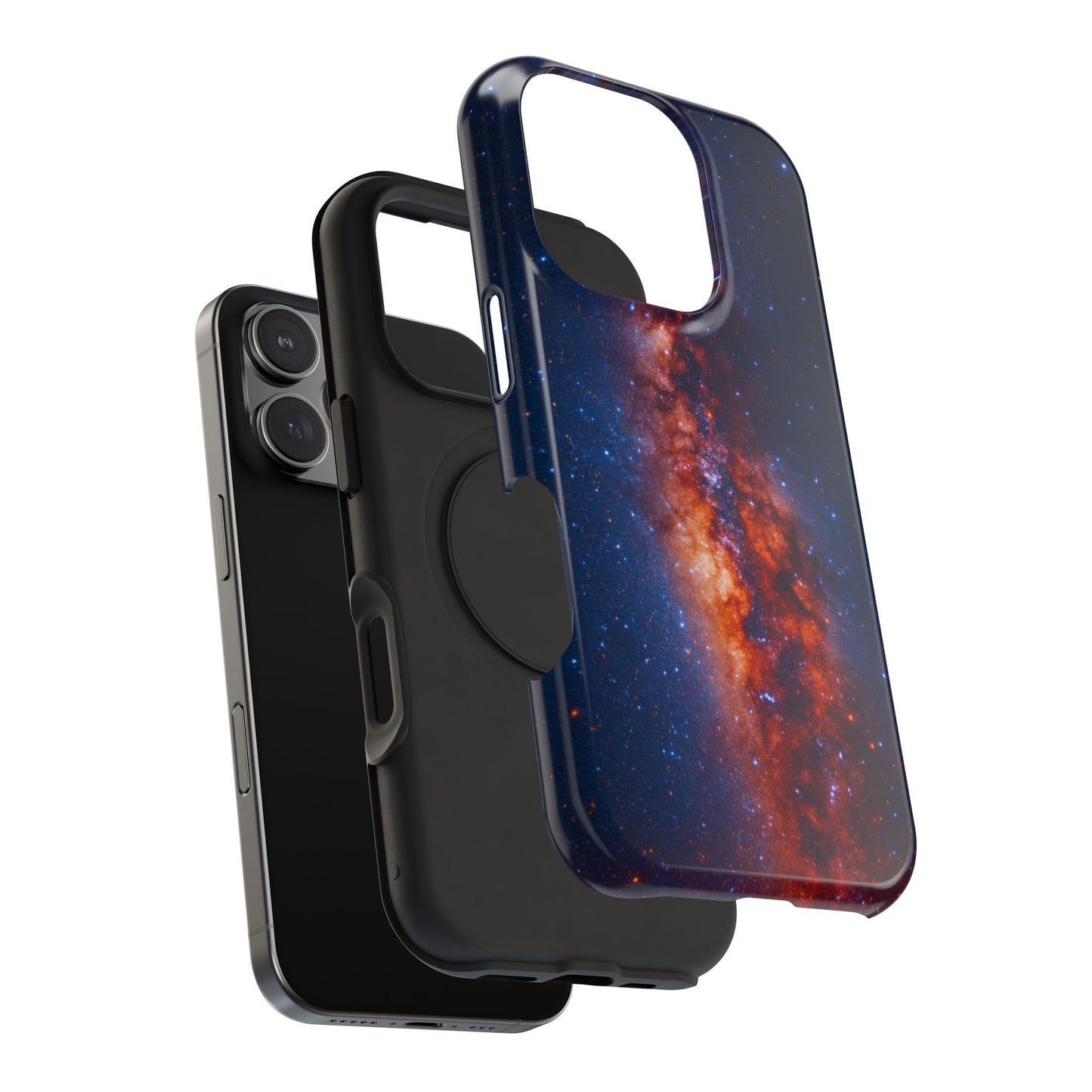Galaxy iPhone Case I Celestial Impact-Resistant Cover | SoulfulYarn Collection | Cosmic Spiritual Design for iPhone