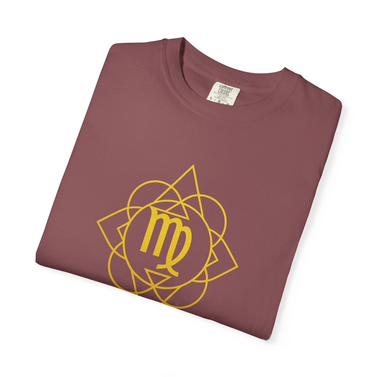 Virgo Sacred Geometry T-Shirt | The Healer’s Grid Tee in 13 different Colors | Astrology Gift