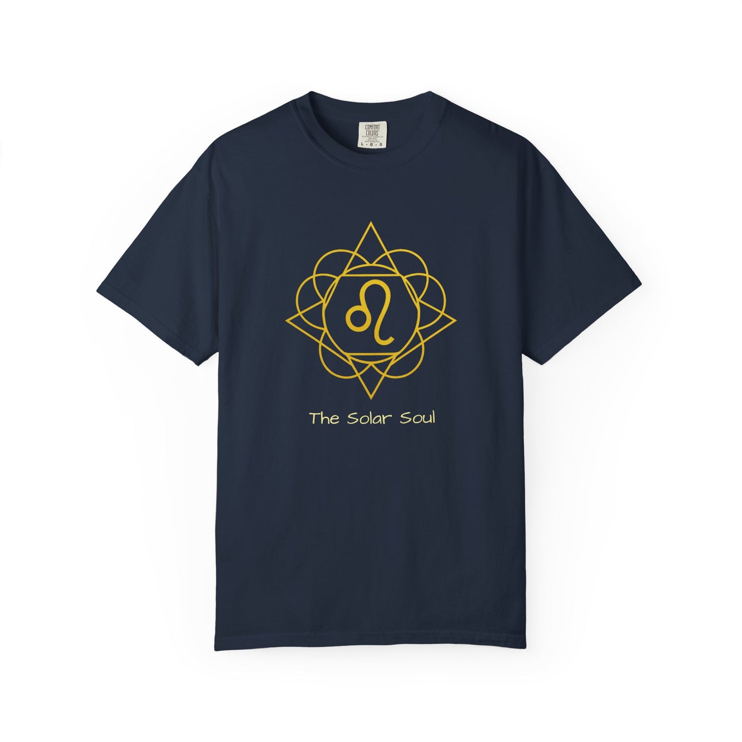 Leo Sacred Geometry T-Shirt | The Solar Soul Tee in 13 different Colors | Astrology Gift