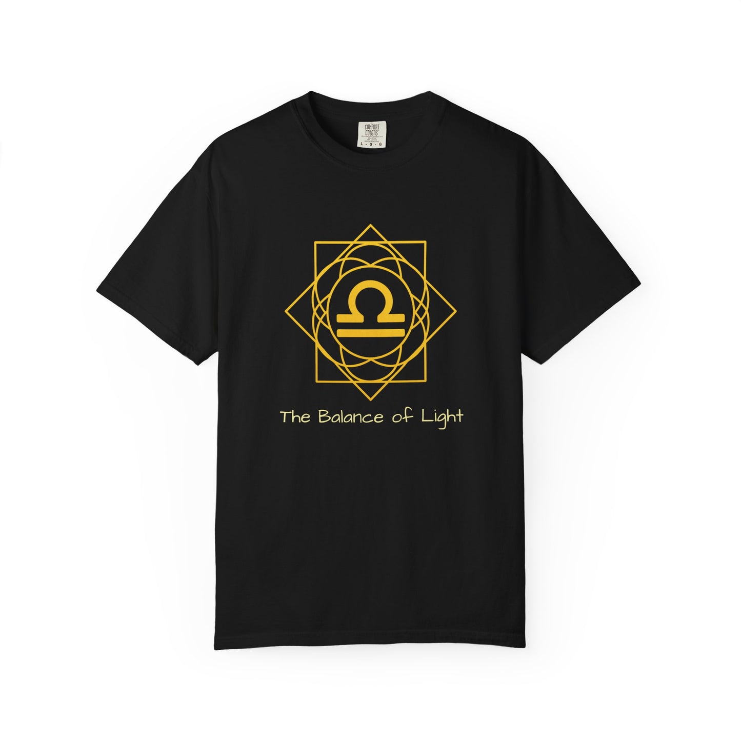 Libra Sacred Geometry T-Shirt | The Balance of Light Tee in 13 different Colors | Astrology Gift