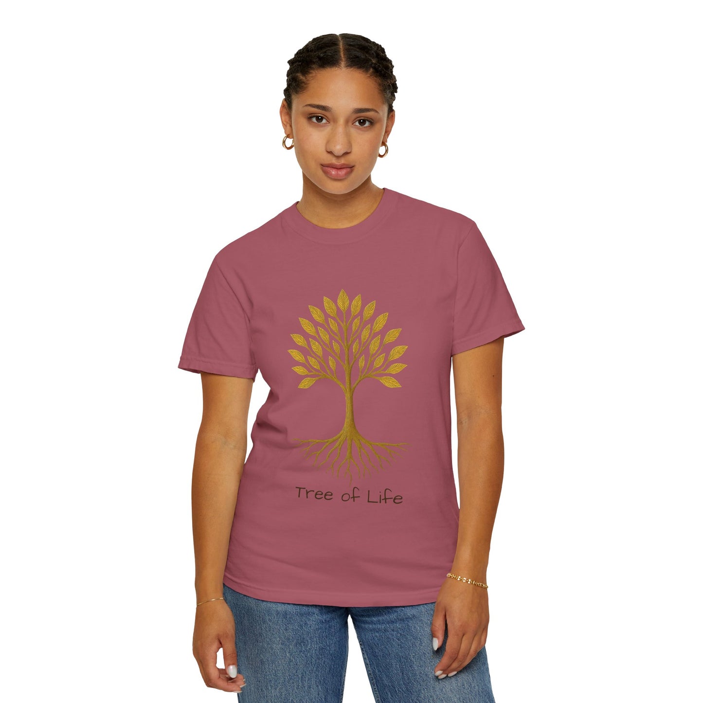Tree of Life T-Shirt | 100% ring-spun US cotton | Spiritual Yoga Tee | Mindfulness Shirt | Nature & Balance Top