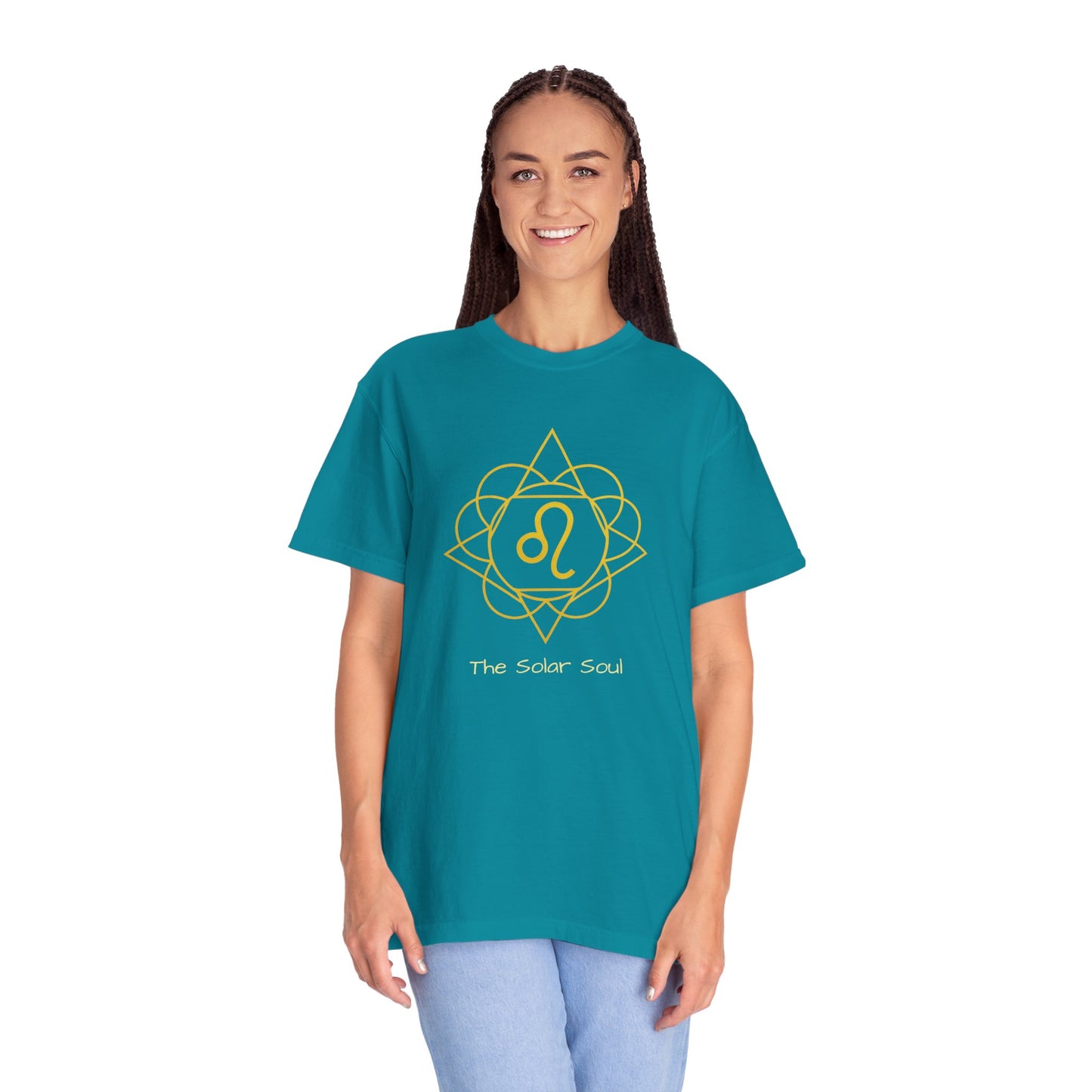 Leo Sacred Geometry T-Shirt | The Solar Soul Tee in 13 different Colors | Astrology Gift