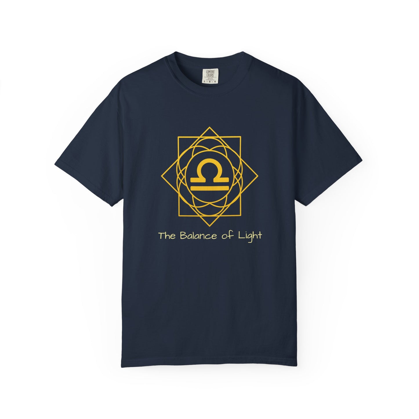 Libra Sacred Geometry T-Shirt | The Balance of Light Tee in 13 different Colors | Astrology Gift