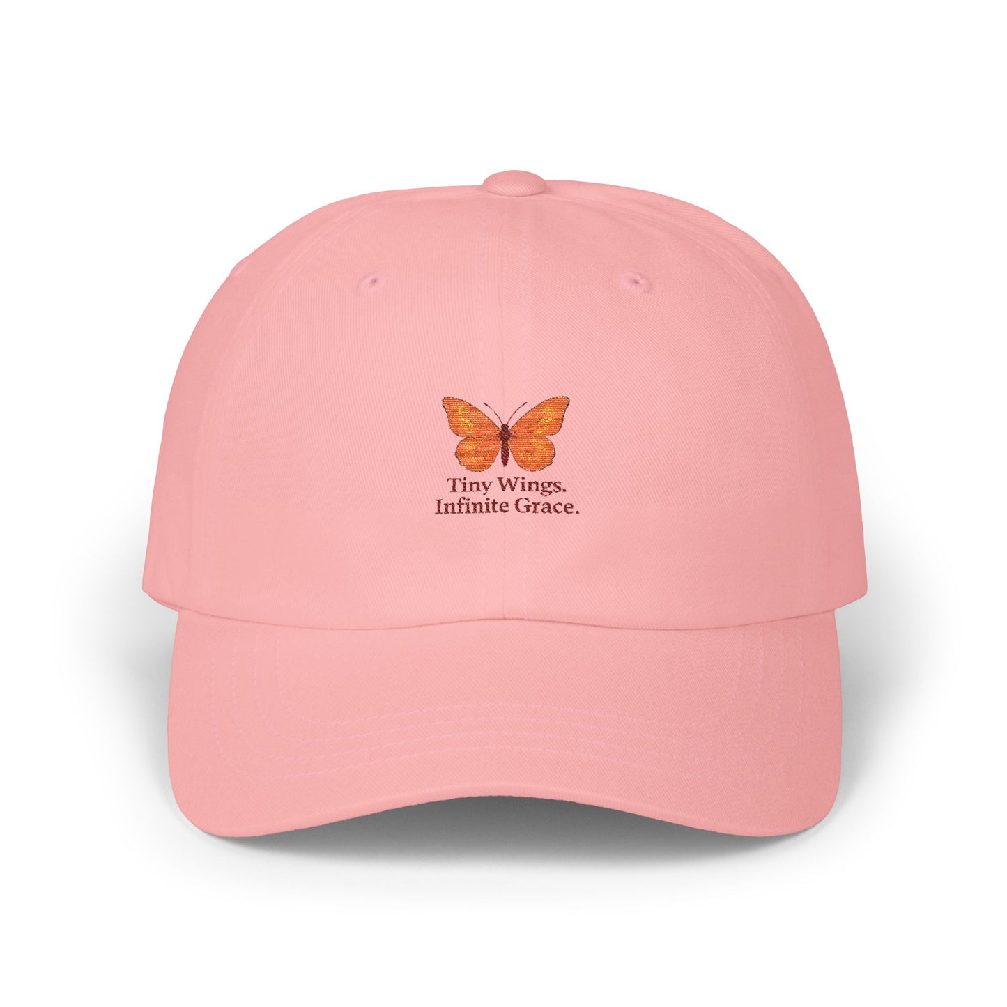 Butterfly Embroidered Dad Hat | Spiritual Cap Gift | Soulful Cap for Nature Lovers & Spiritual Souls