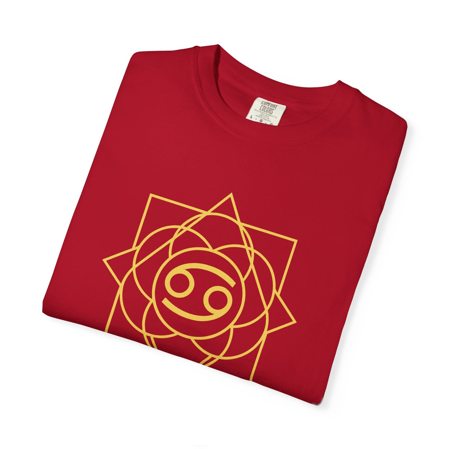 Cancer Sacred Geometry T-Shirt | The Heart Temple Tee in 13 different Colors | Astrology Gift