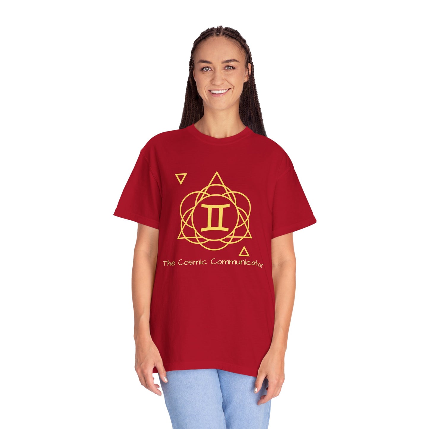 Gemini Sacred Geometry T-Shirt | The Cosmic Communicator Tee in 13 different Colors | Astrology Gift