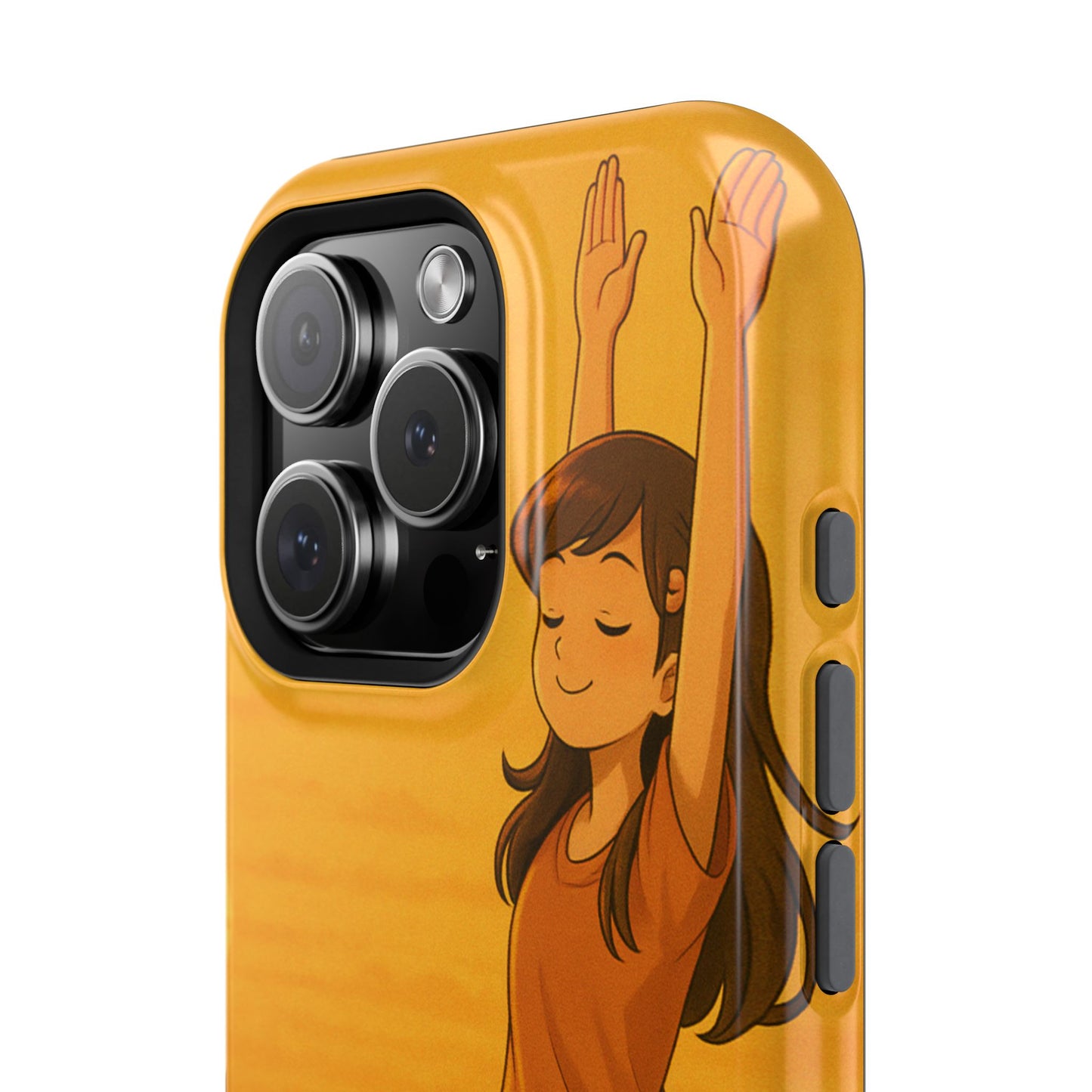 A Soul in Balance iPhone Case | Impact Resistant Cover | SoulfulYarn Collection | Mindful Yoga Art for iPhone
