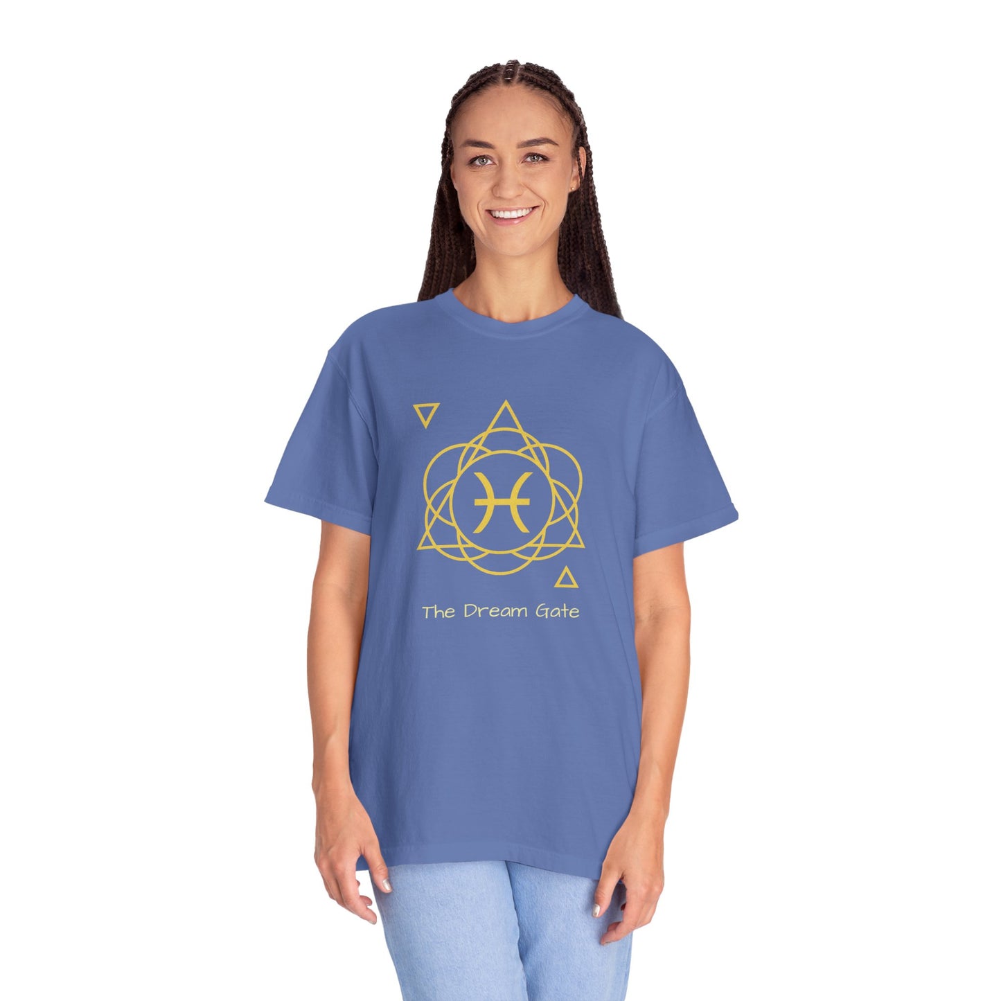 Pisces Sacred Geometry T-Shirt | The Dream Gate Tee in 13 different Colors | Astrology Gift