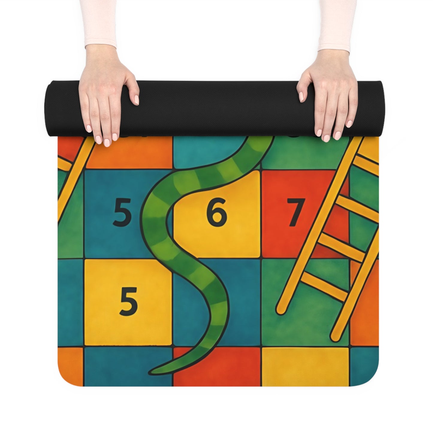 Rise & Flow Mat | Inspired by Snakes & Ladders or Chutes & Ladders