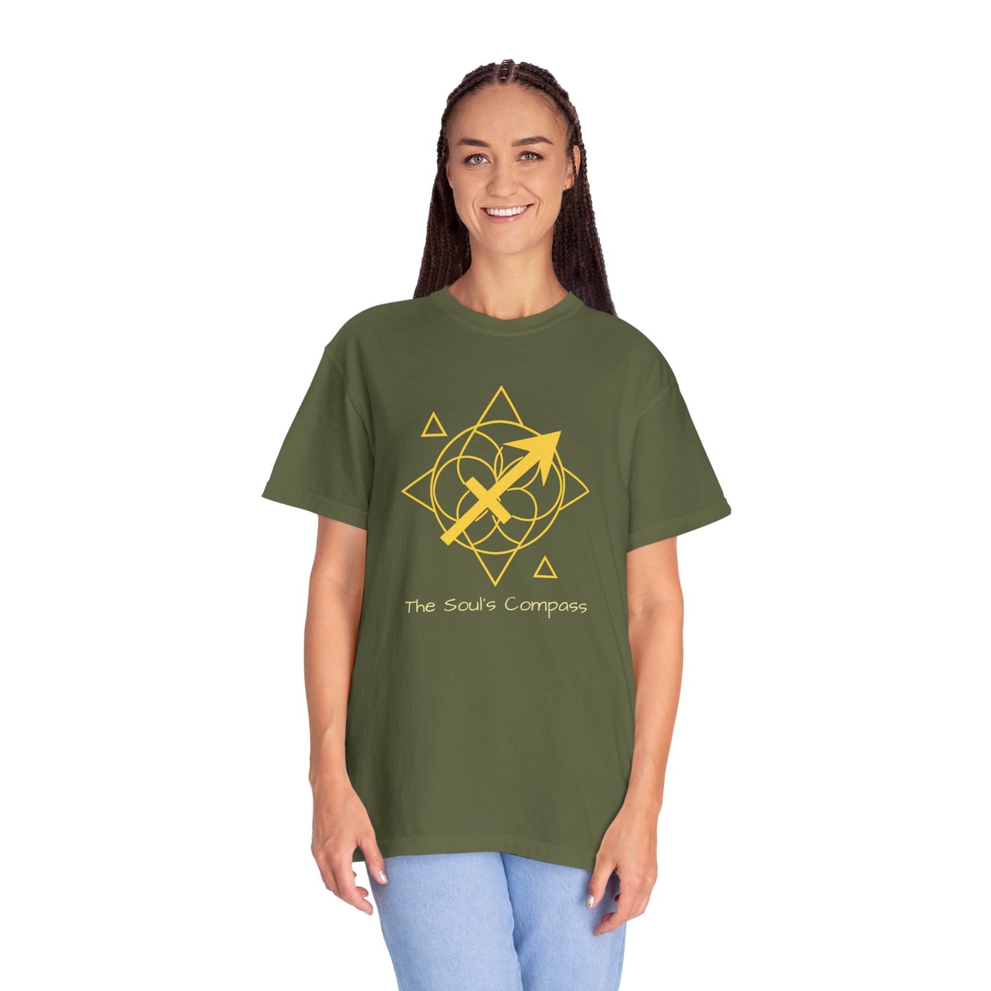Sagittarius Sacred Geometry T-Shirt | The Soul’s Compass Tee in 13 different Colors | Astrology Gift