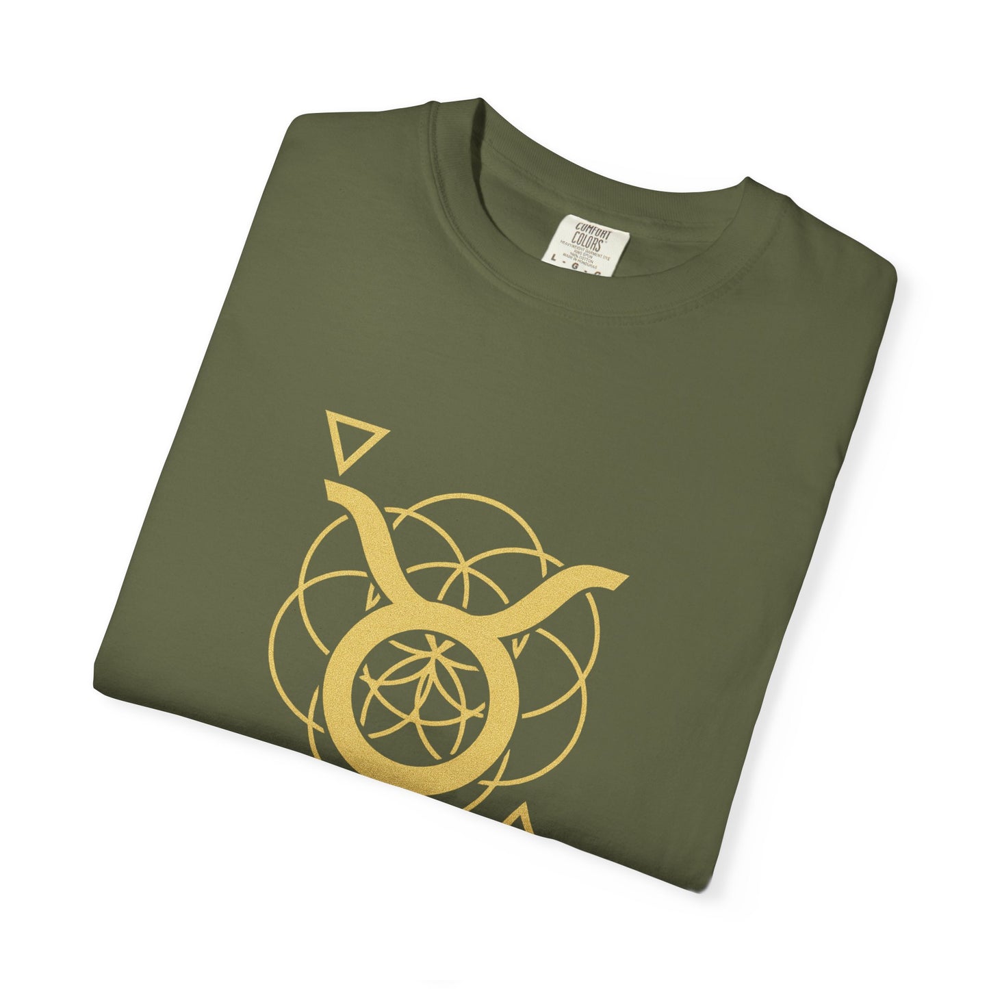 Taurus Sacred Geometry T-Shirt | The Sacred Root Tee in 13 different Colors | Astrology Gift