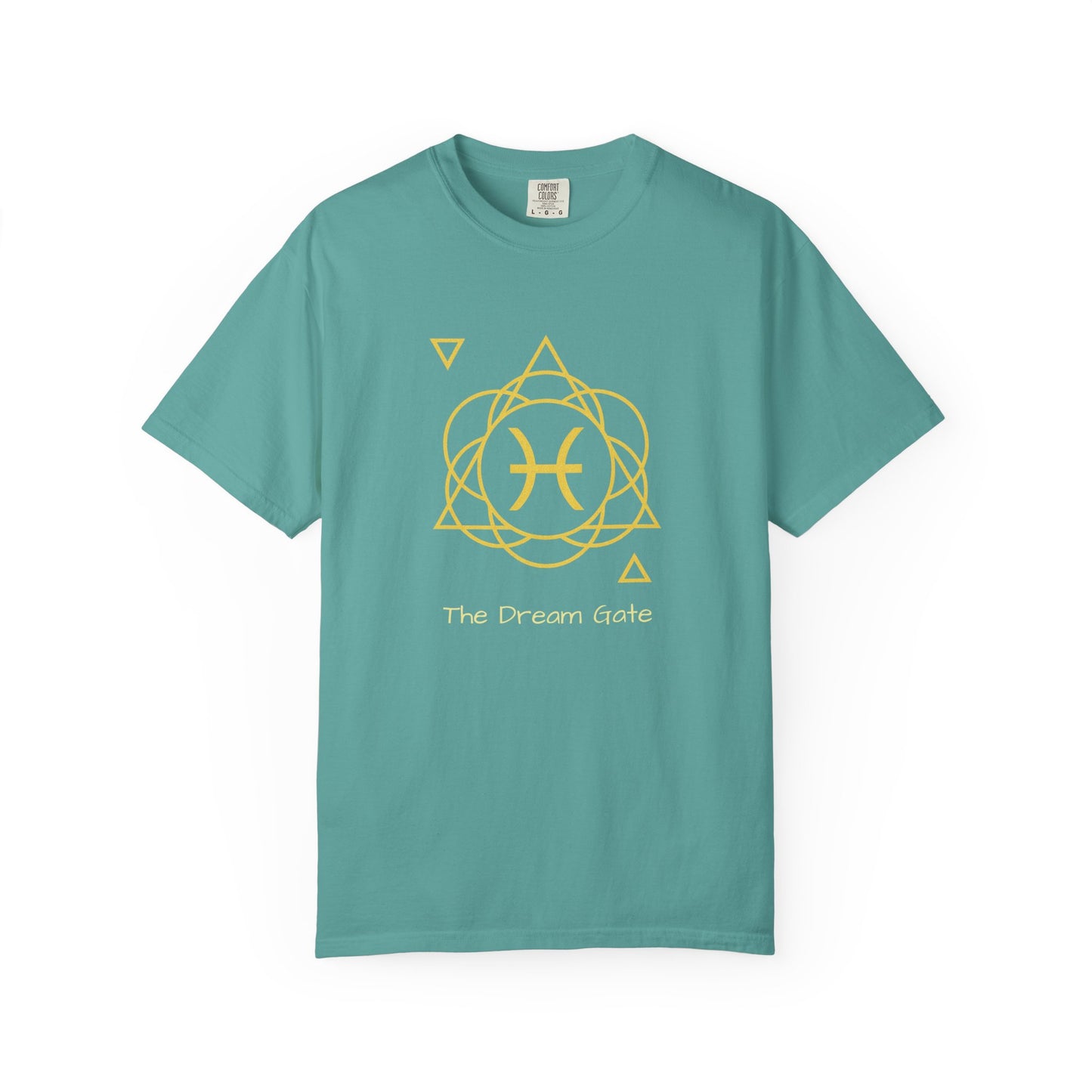 Pisces Sacred Geometry T-Shirt | The Dream Gate Tee in 13 different Colors | Astrology Gift