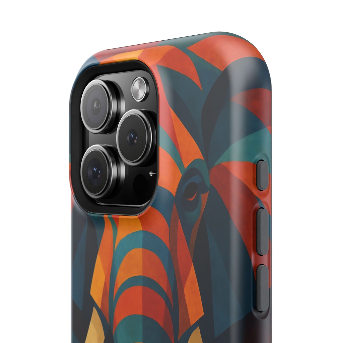 Majestic Elephant iPhone Case | Impact Resistant Cover | SoulfulYarn Collection | Bold Wildlife Art for iPhone