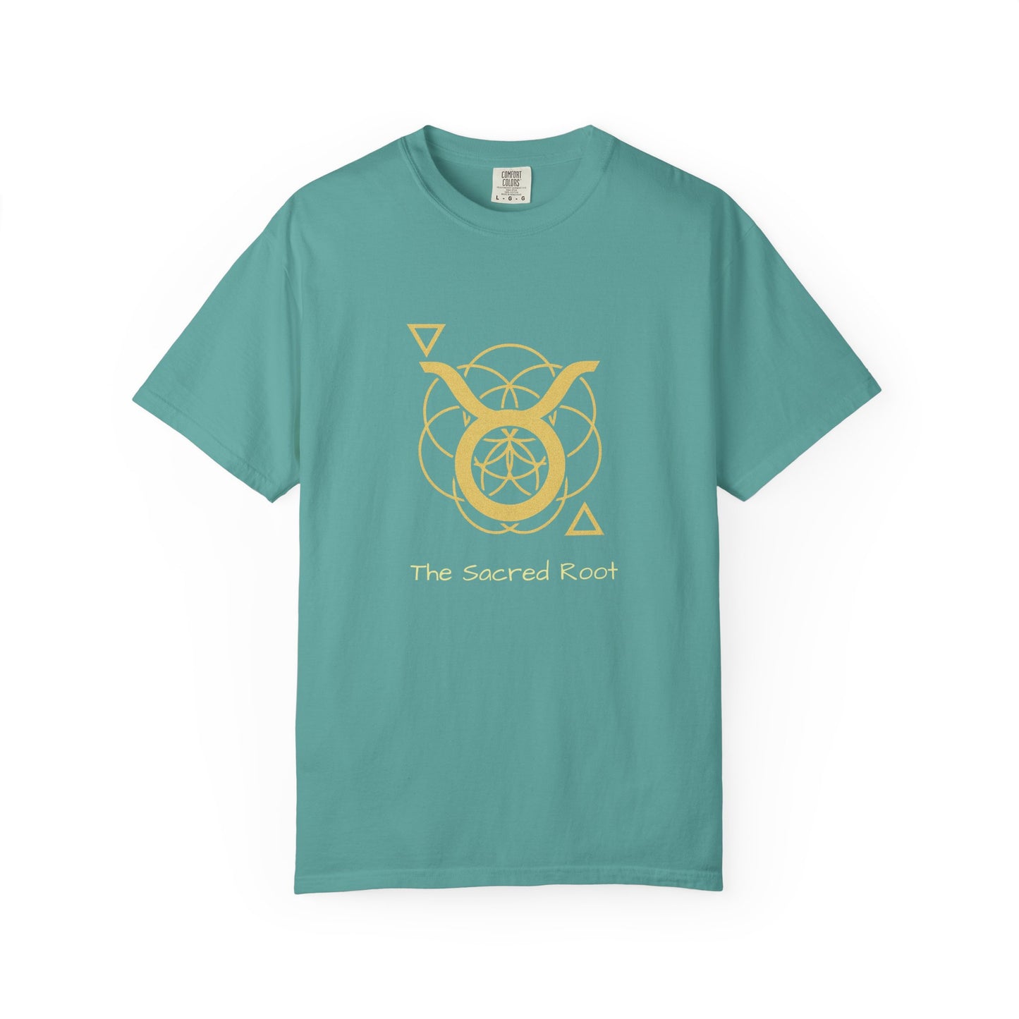 Taurus Sacred Geometry T-Shirt | The Sacred Root Tee in 13 different Colors | Astrology Gift