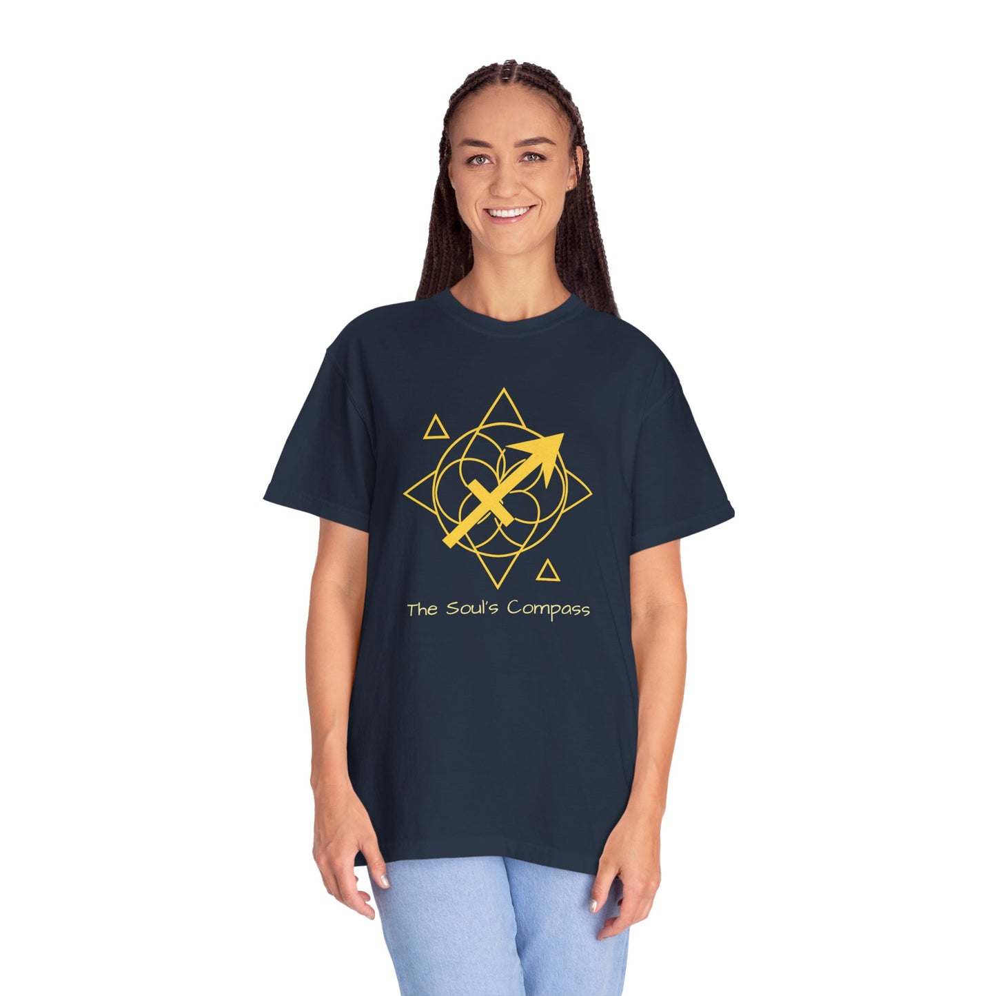 Sagittarius Sacred Geometry T-Shirt | The Soul’s Compass Tee in 13 different Colors | Astrology Gift