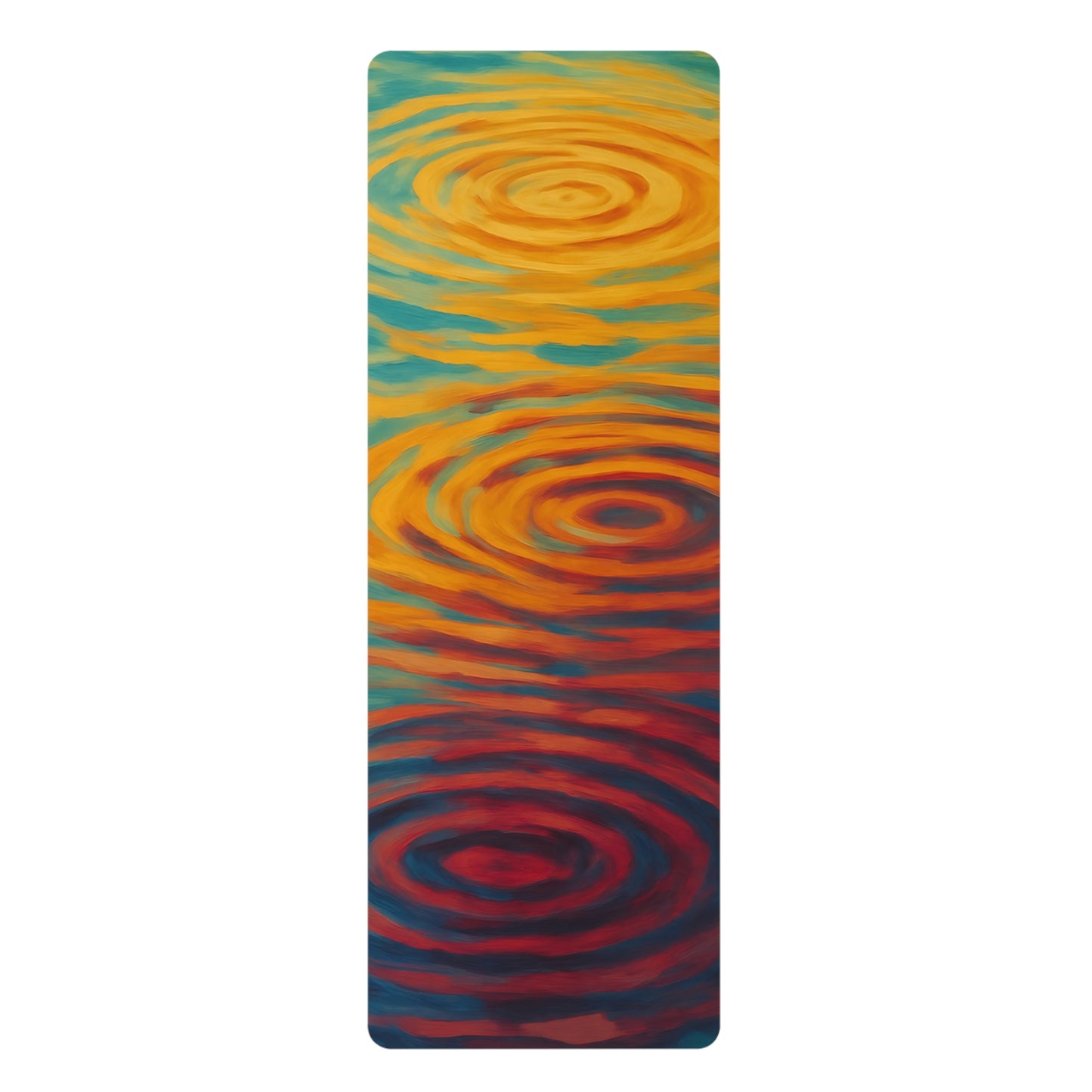 Ripple Resonance Mat | Flow with Stillness | Water-Inspired Energy Design
