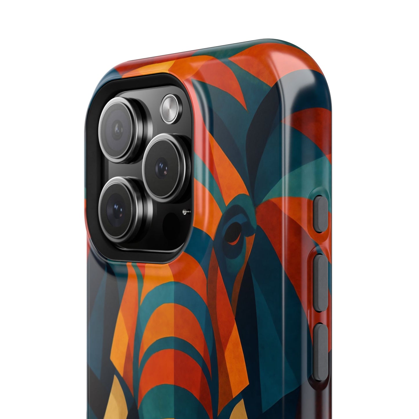 Majestic Elephant iPhone Case | Impact Resistant Cover | SoulfulYarn Collection | Bold Wildlife Art for iPhone