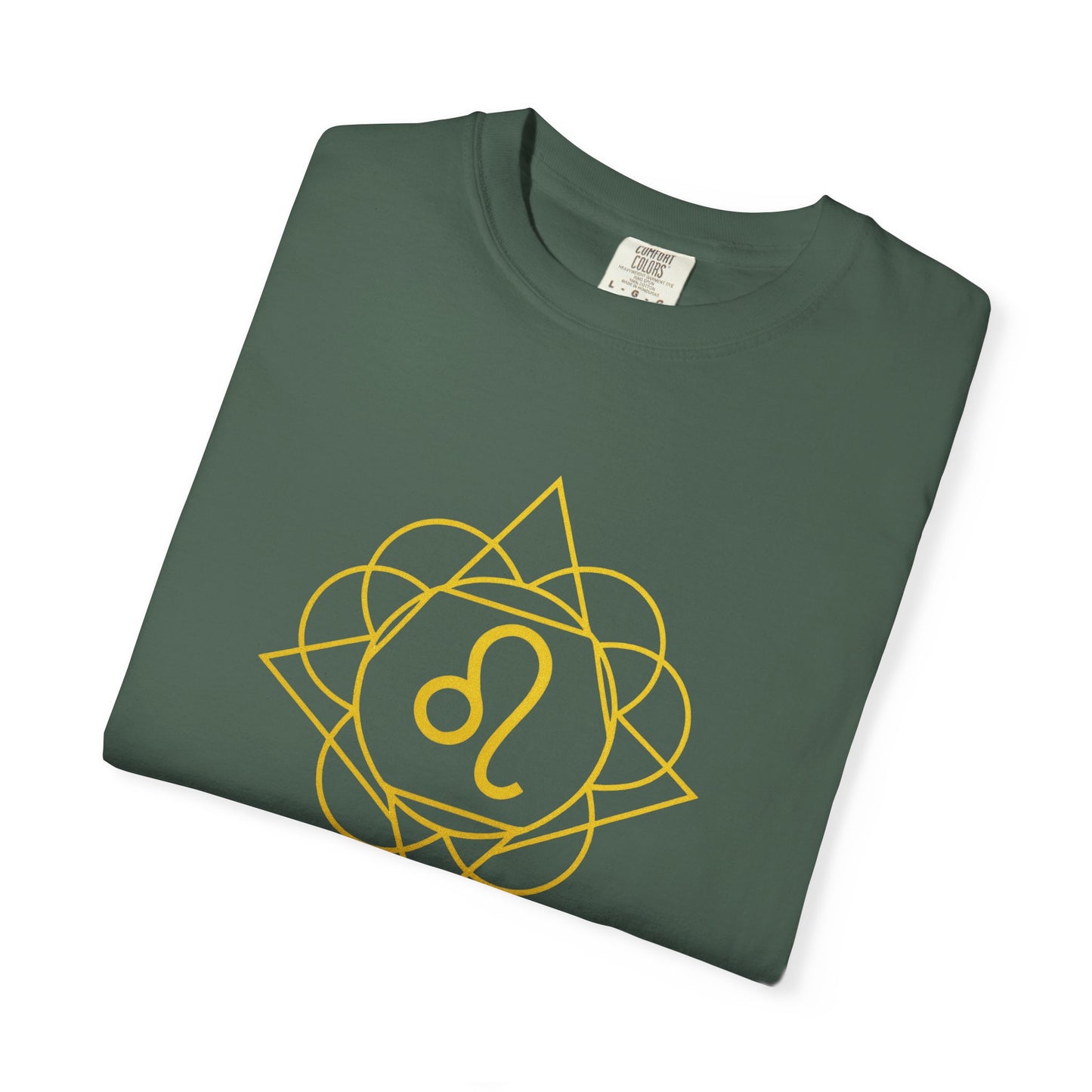 Leo Sacred Geometry T-Shirt | The Solar Soul Tee in 13 different Colors | Astrology Gift
