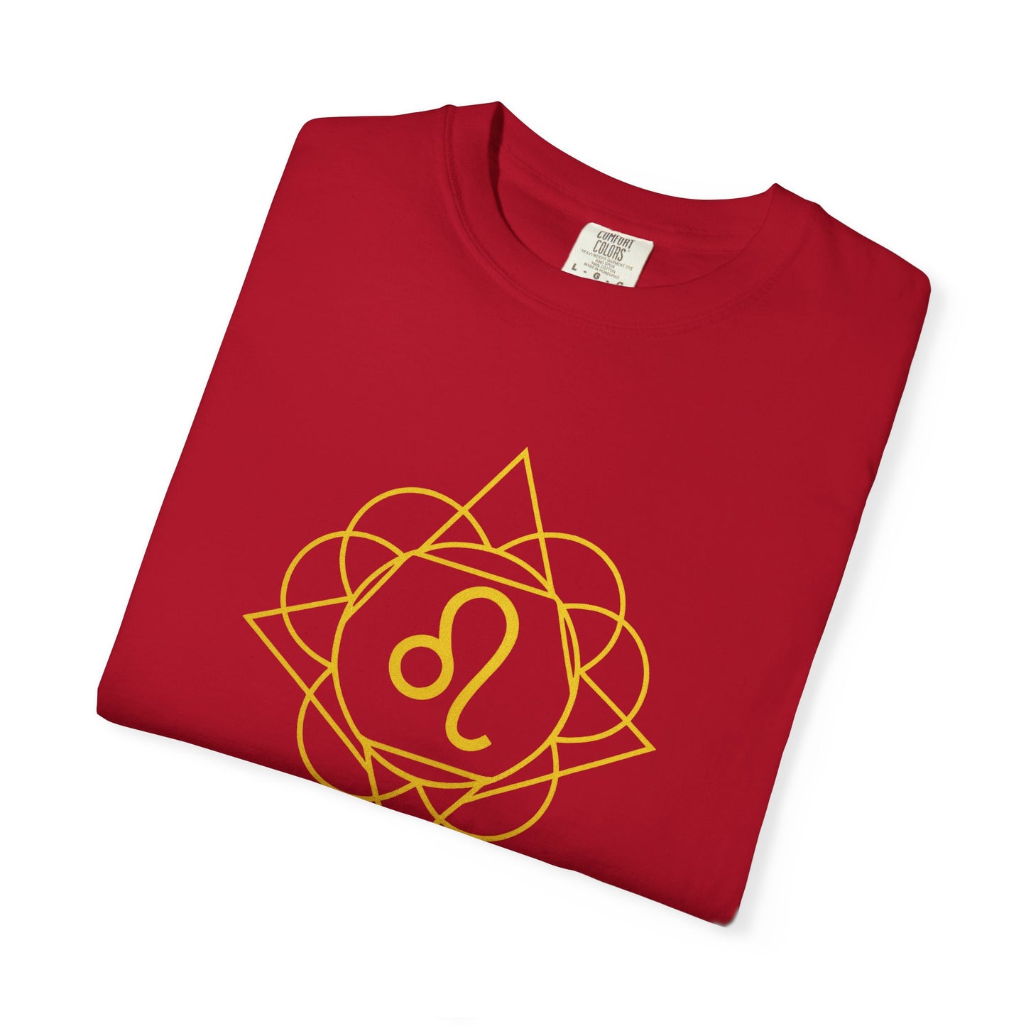 Leo Sacred Geometry T-Shirt | The Solar Soul Tee in 13 different Colors | Astrology Gift
