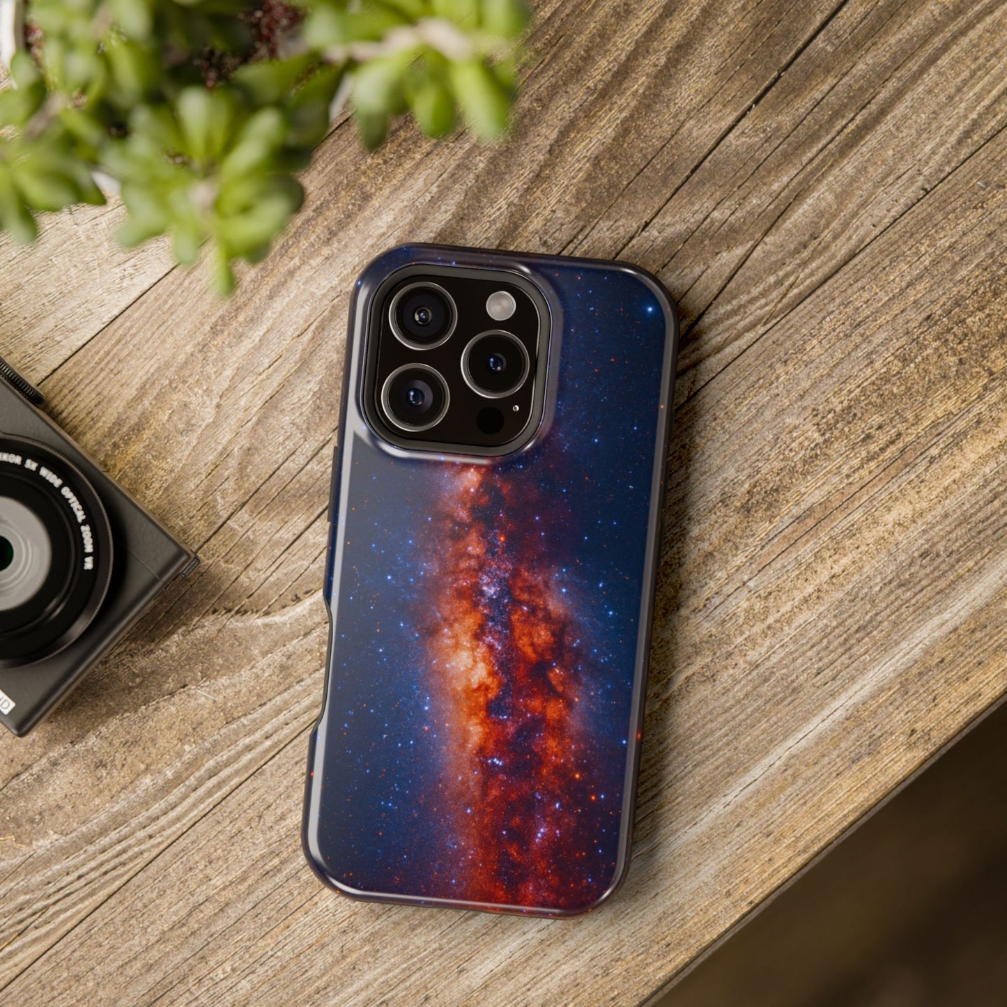 Galaxy iPhone Case I Celestial Impact-Resistant Cover | SoulfulYarn Collection | Cosmic Spiritual Design for iPhone