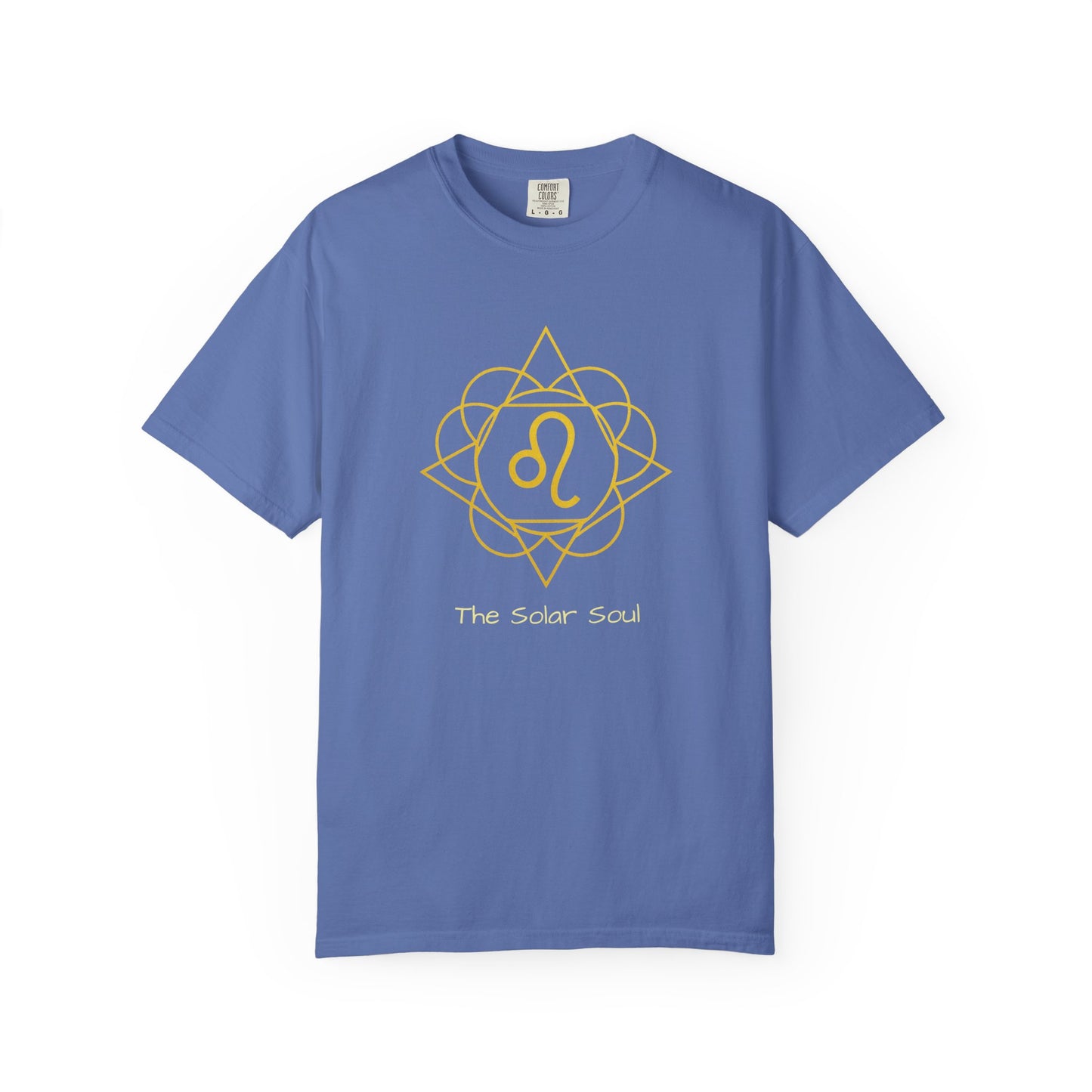Leo Sacred Geometry T-Shirt | The Solar Soul Tee in 13 different Colors | Astrology Gift