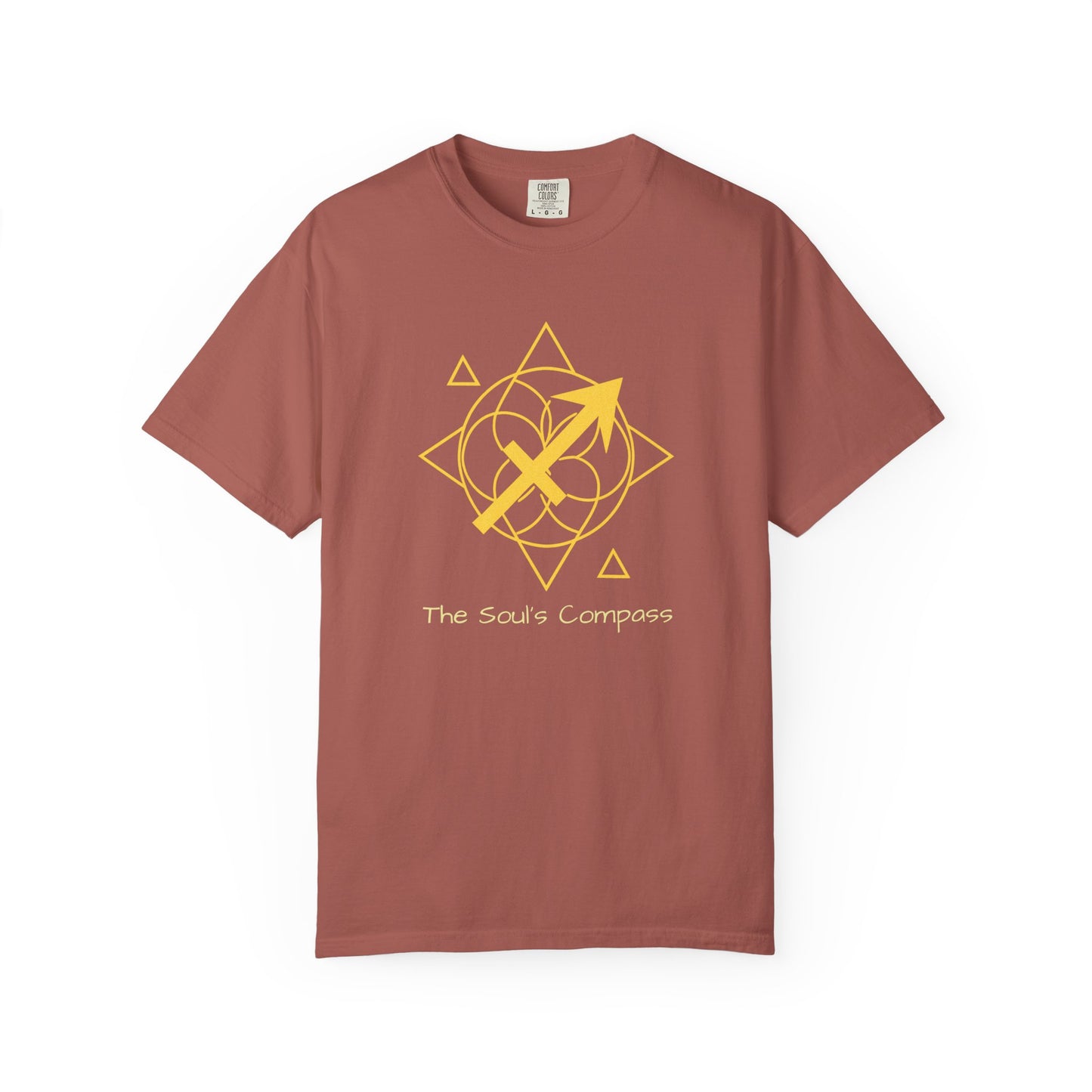 Sagittarius Sacred Geometry T-Shirt | The Soul’s Compass Tee in 13 different Colors | Astrology Gift