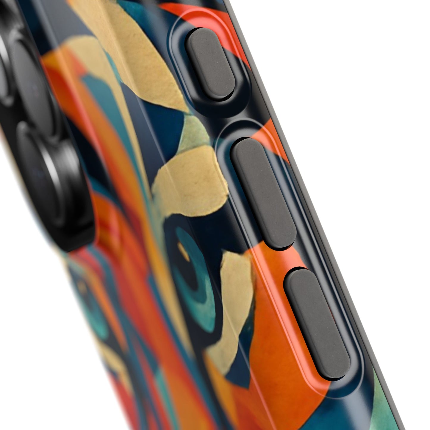 Fierce Tiger iPhone Case | Impact Resistant Cover | SoulfulYarn Collection | Bold Wildlife Art for iPhone