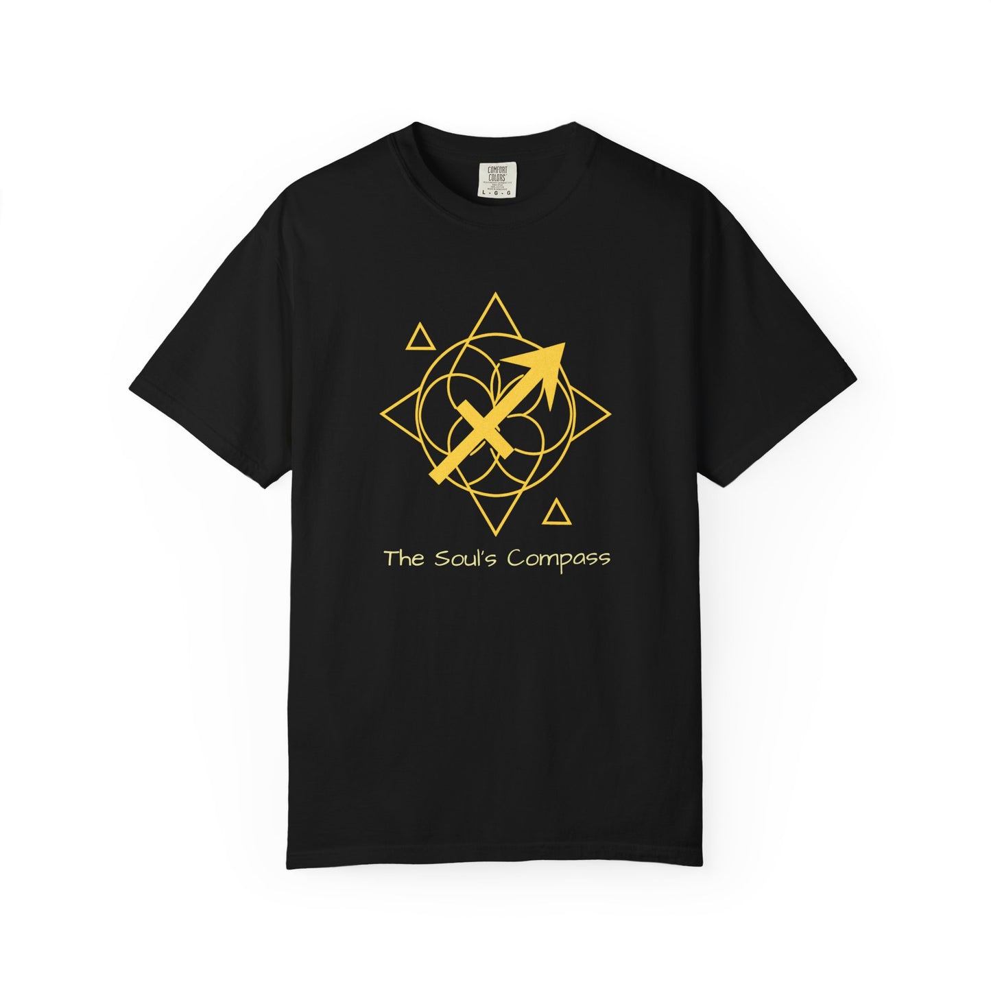 Sagittarius Sacred Geometry T-Shirt | The Soul’s Compass Tee in 13 different Colors | Astrology Gift