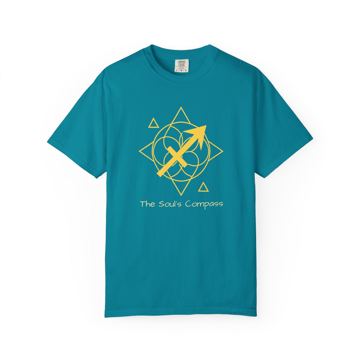 Sagittarius Sacred Geometry T-Shirt | The Soul’s Compass Tee in 13 different Colors | Astrology Gift