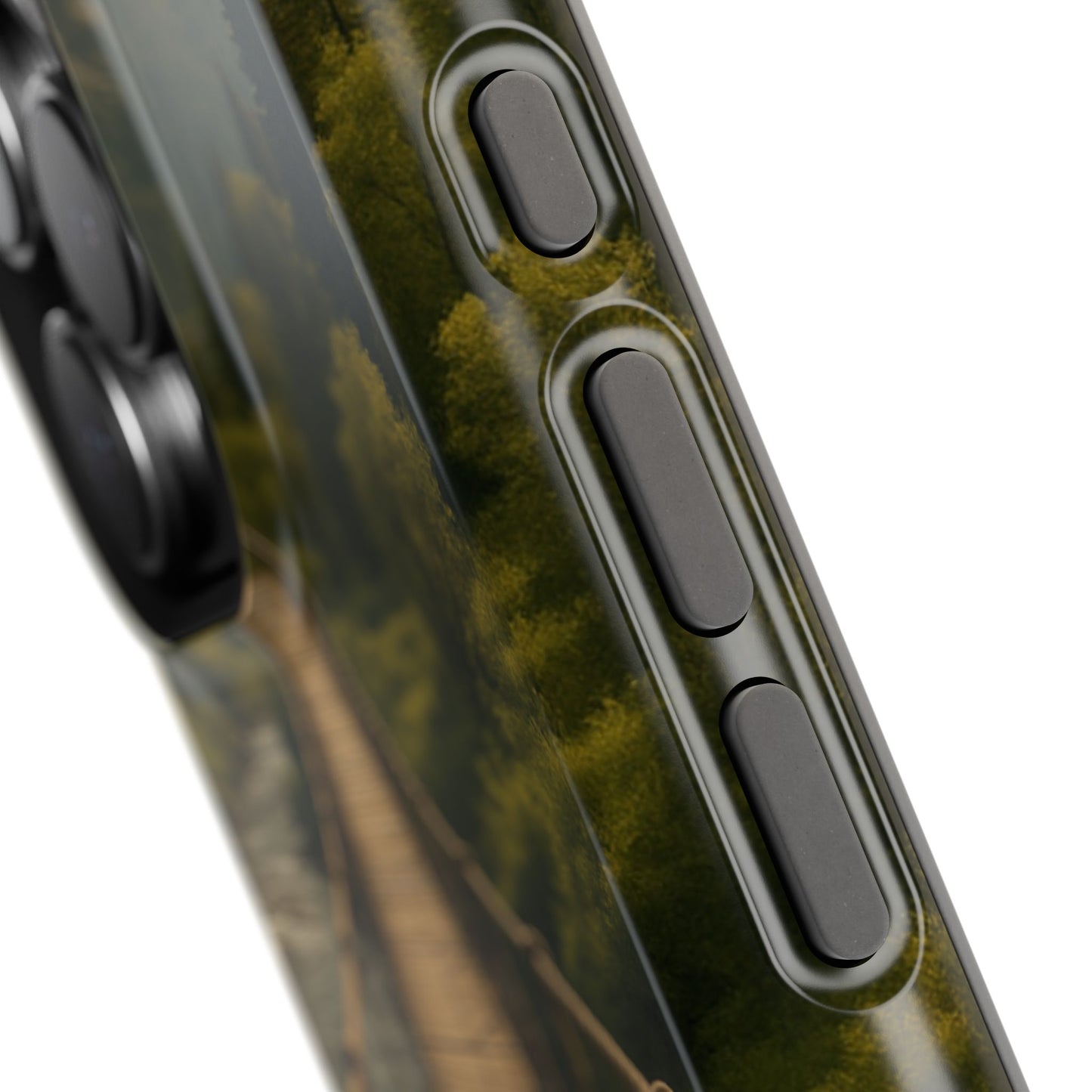 Bridge to Serenity iPhone Case | SoulfulYarn Collection | Nature Pathway Design for iPhone