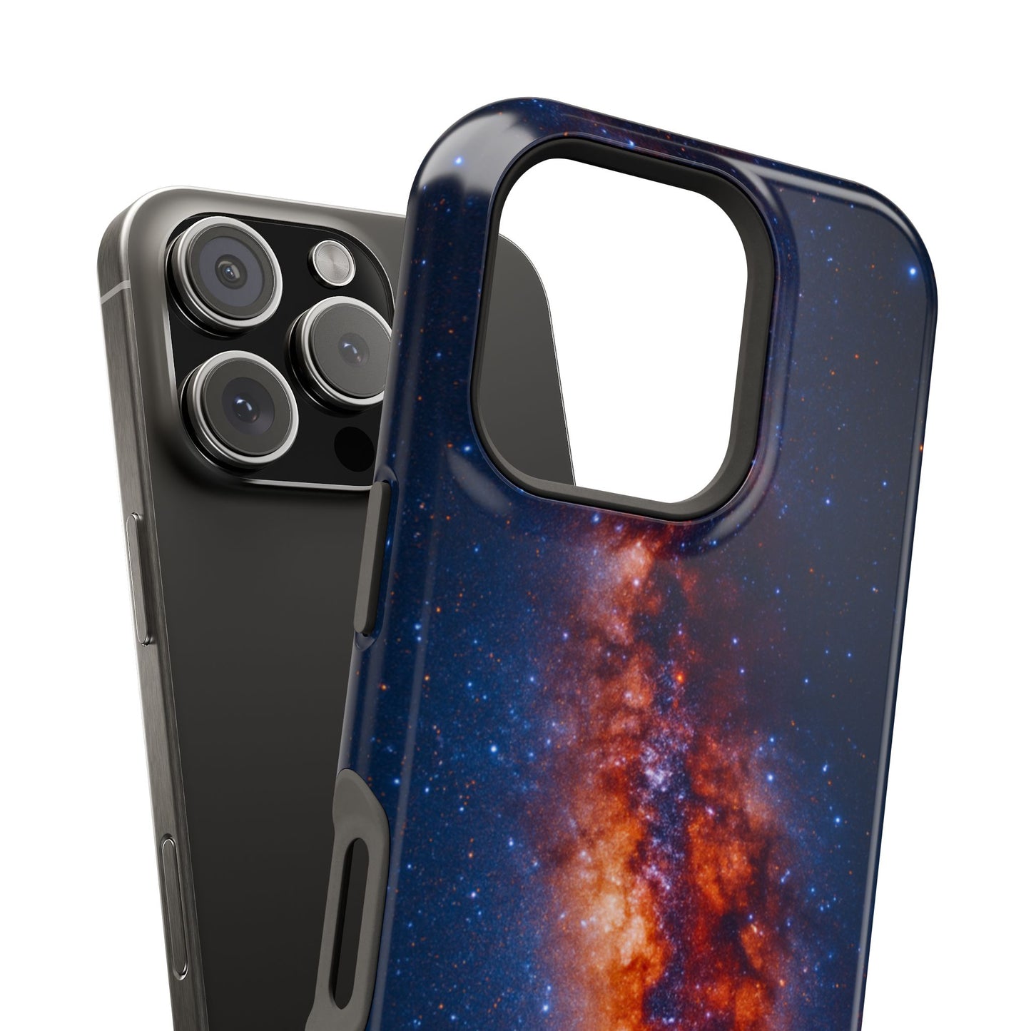 Galaxy iPhone Case I Celestial Impact-Resistant Cover | SoulfulYarn Collection | Cosmic Spiritual Design for iPhone