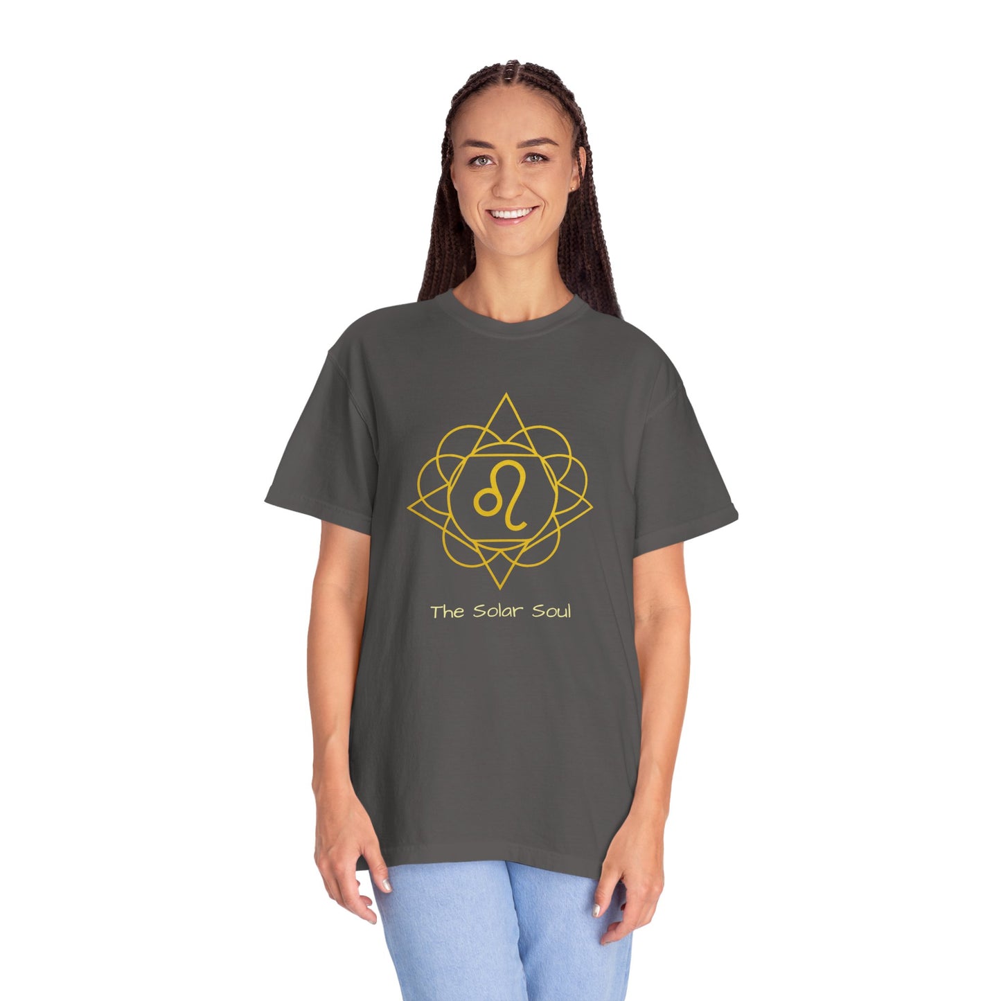 Leo Sacred Geometry T-Shirt | The Solar Soul Tee in 13 different Colors | Astrology Gift