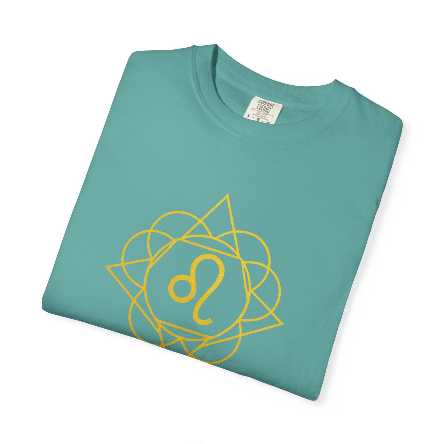 Leo Sacred Geometry T-Shirt | The Solar Soul Tee in 13 different Colors | Astrology Gift