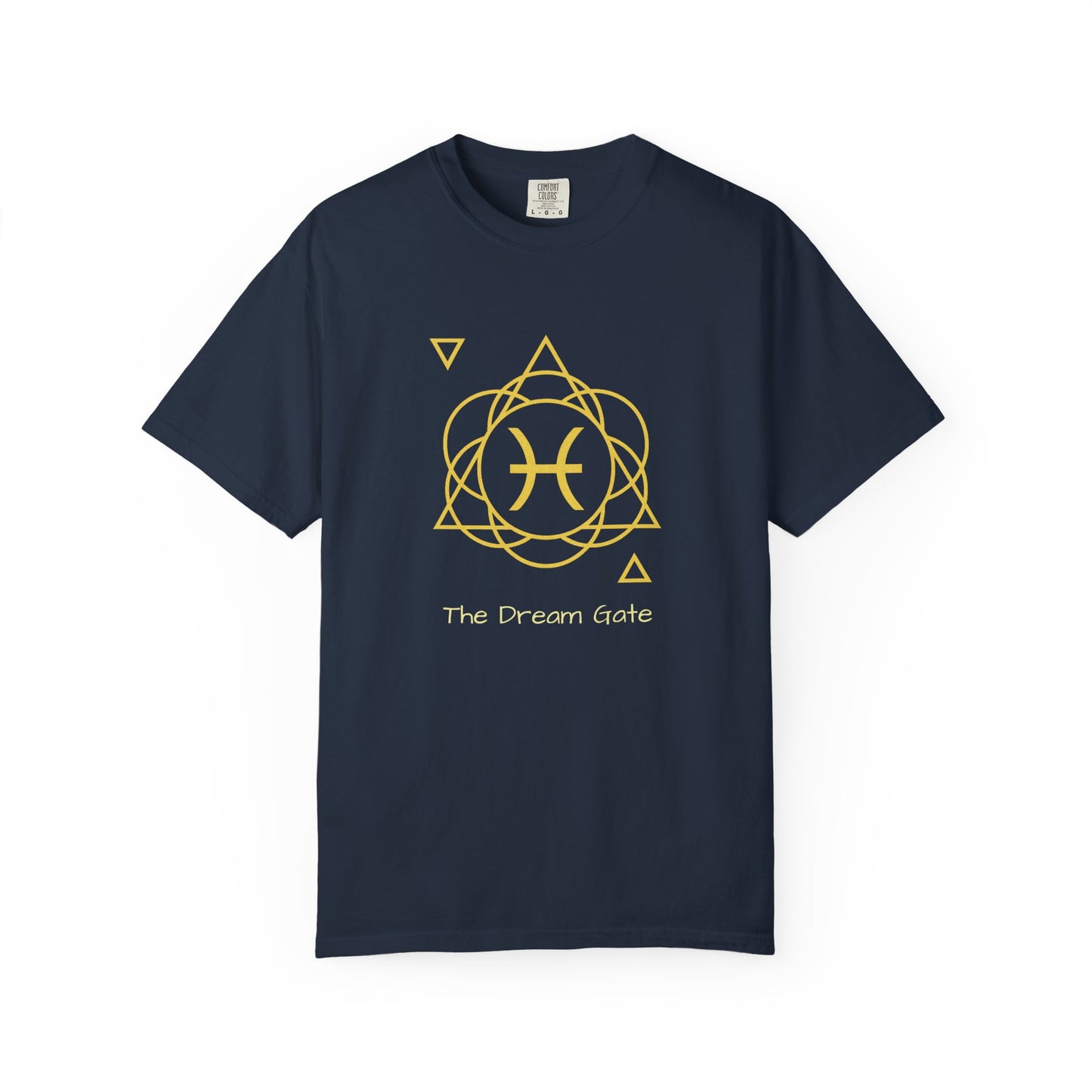 Pisces Sacred Geometry T-Shirt | The Dream Gate Tee in 13 different Colors | Astrology Gift