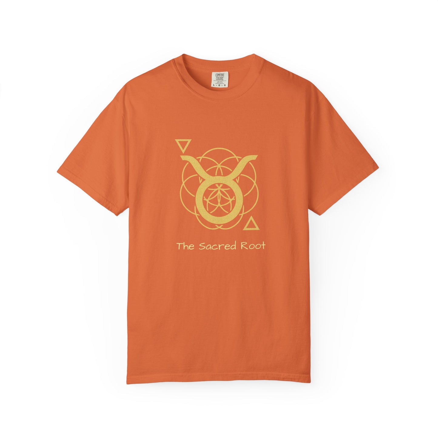 Taurus Sacred Geometry T-Shirt | The Sacred Root Tee in 13 different Colors | Astrology Gift