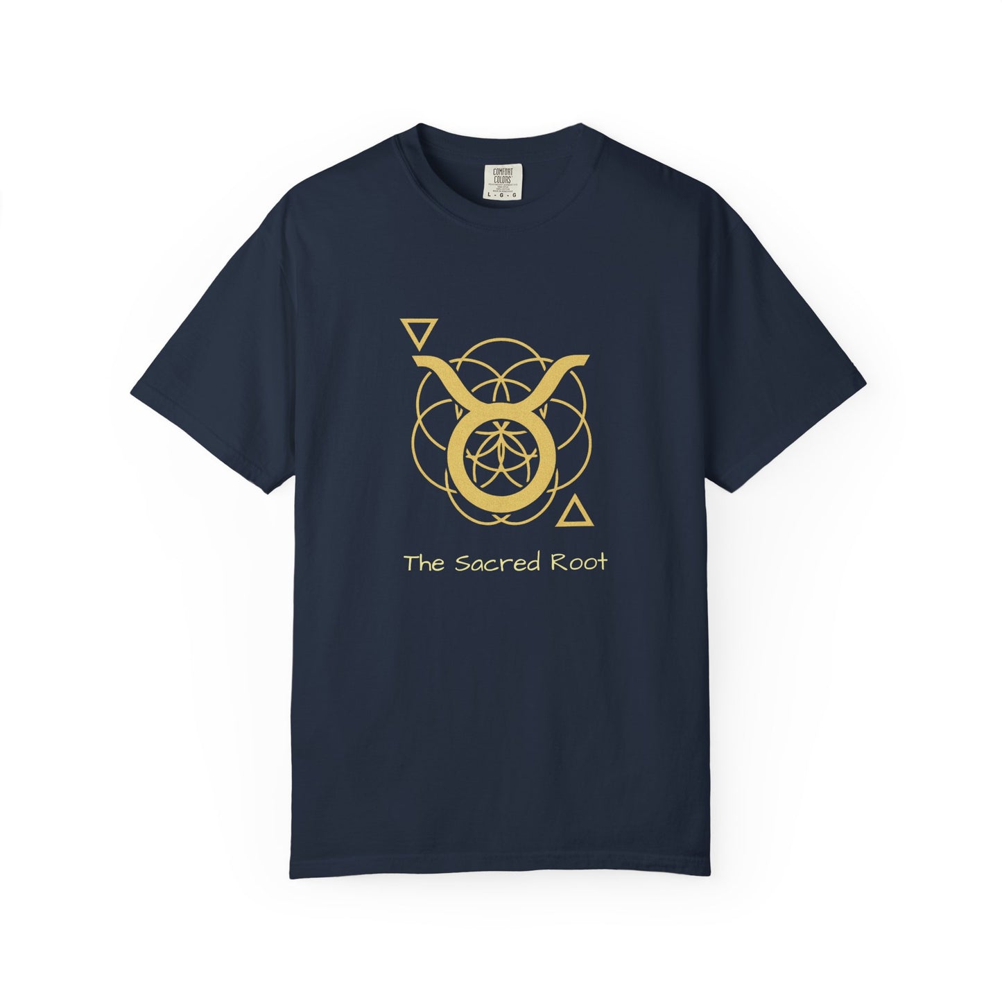 Taurus Sacred Geometry T-Shirt | The Sacred Root Tee in 13 different Colors | Astrology Gift