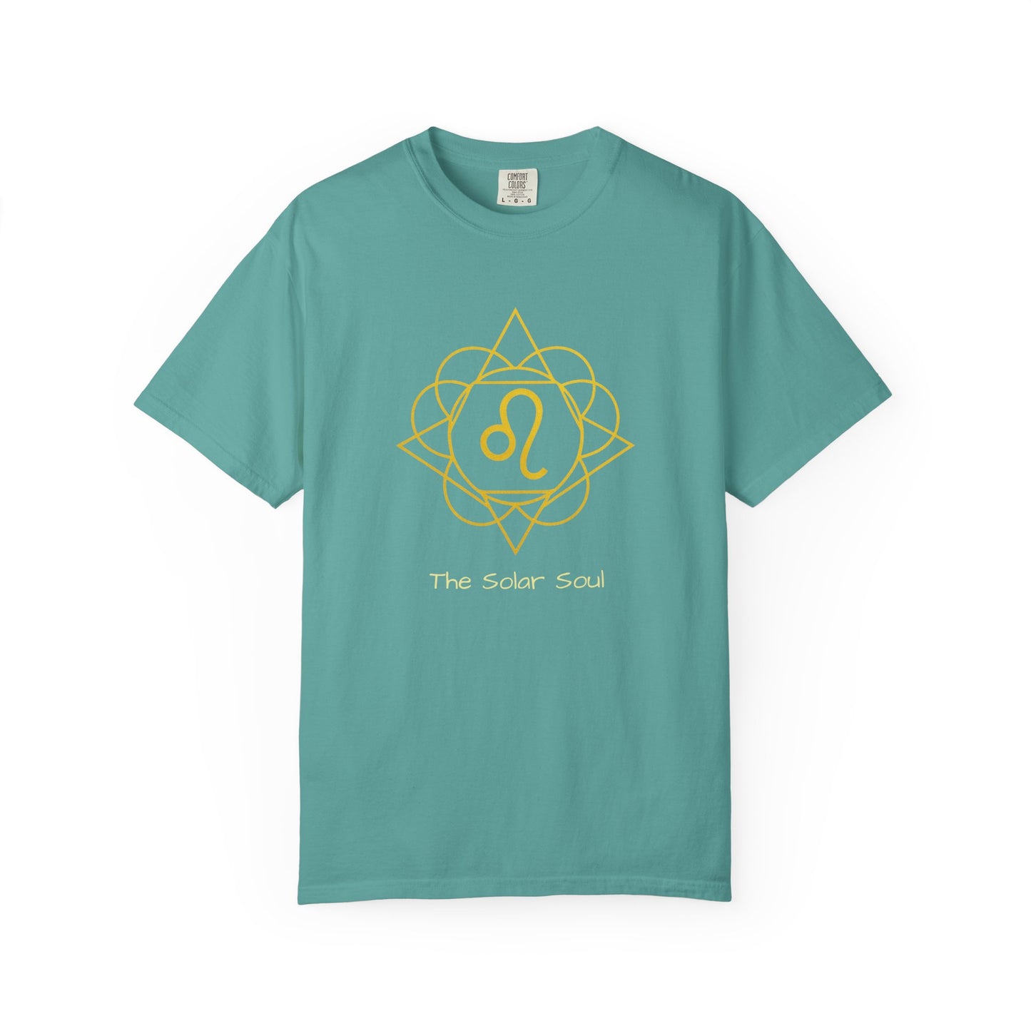 Leo Sacred Geometry T-Shirt | The Solar Soul Tee in 13 different Colors | Astrology Gift