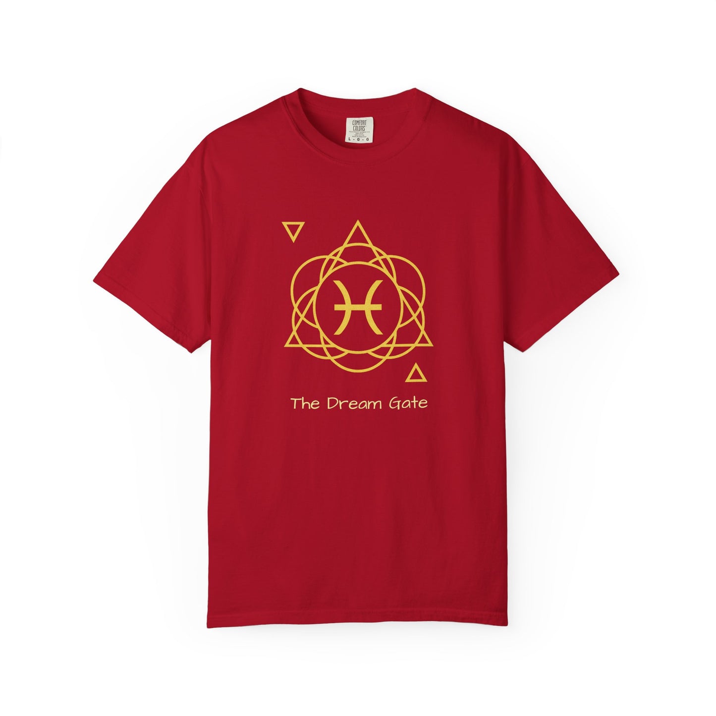 Pisces Sacred Geometry T-Shirt | The Dream Gate Tee in 13 different Colors | Astrology Gift