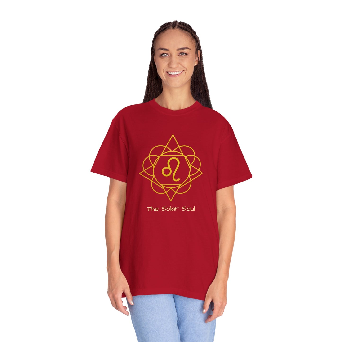 Leo Sacred Geometry T-Shirt | The Solar Soul Tee in 13 different Colors | Astrology Gift