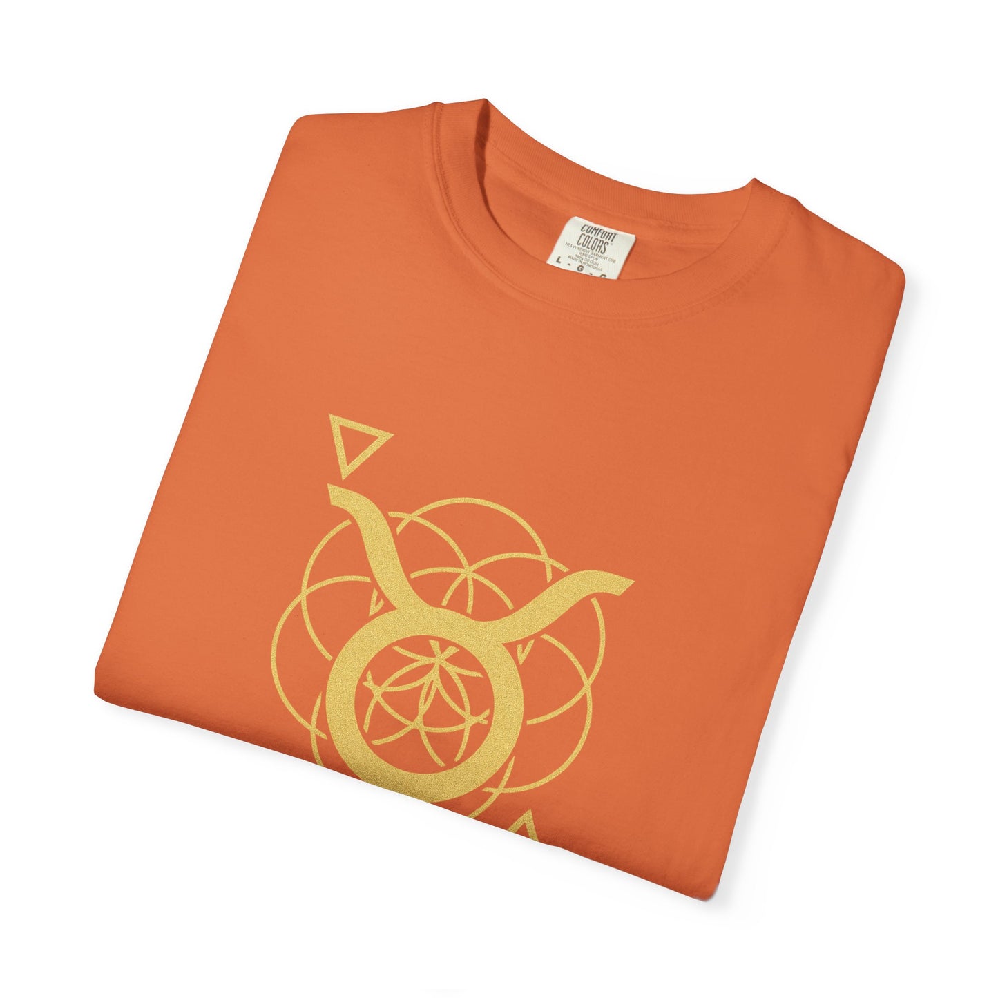 Taurus Sacred Geometry T-Shirt | The Sacred Root Tee in 13 different Colors | Astrology Gift