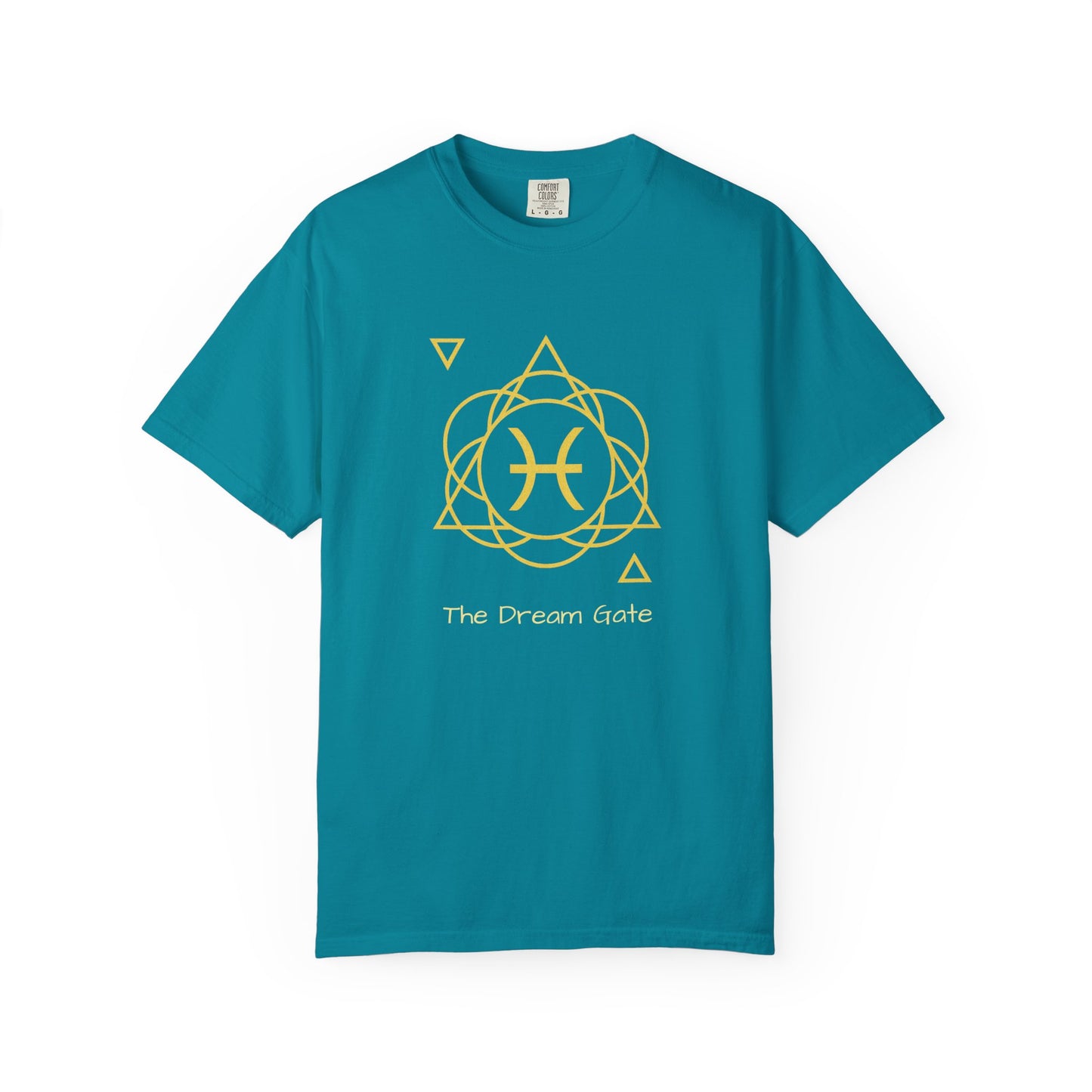 Pisces Sacred Geometry T-Shirt | The Dream Gate Tee in 13 different Colors | Astrology Gift