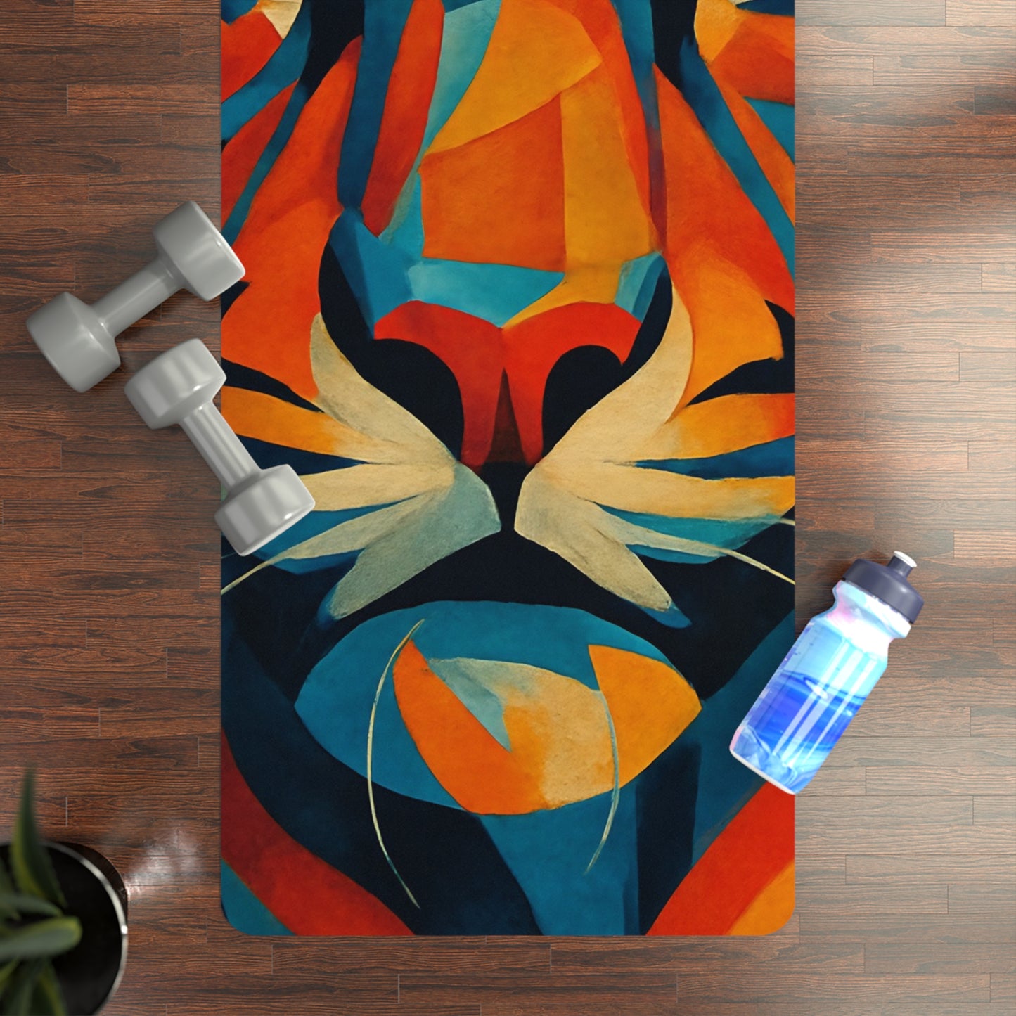 Yoga of the Tiger | Valor, Focus & Inner Power | Bold Jungle-Inspired Design with Strap