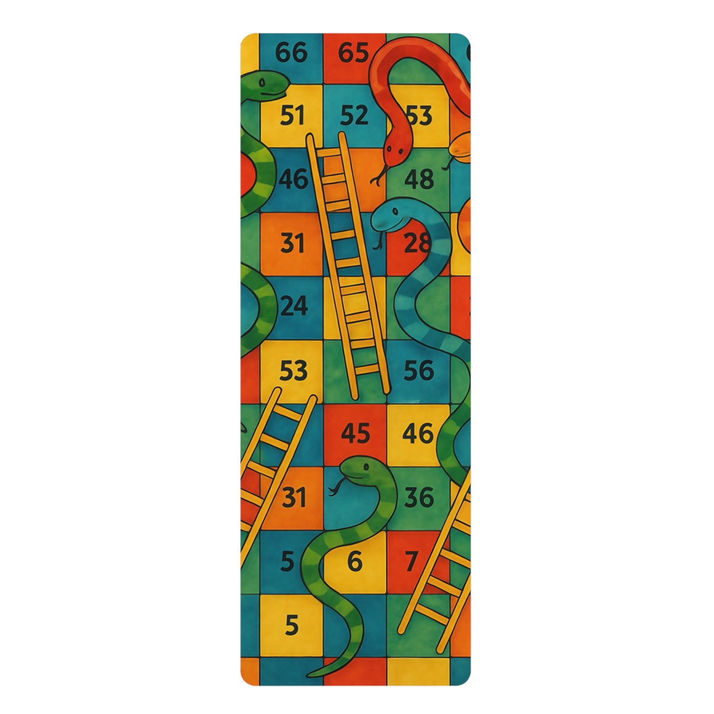 Rise & Flow Mat | Inspired by Snakes & Ladders or Chutes & Ladders