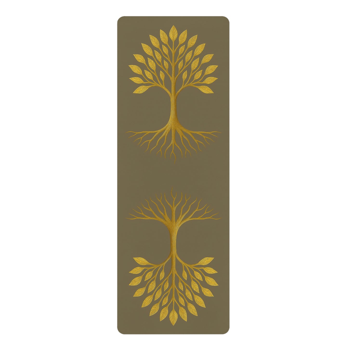 Tree of Balance Mat | Rooted in Stillness, Rising in Spirit | Symmetrical Yoga Energy