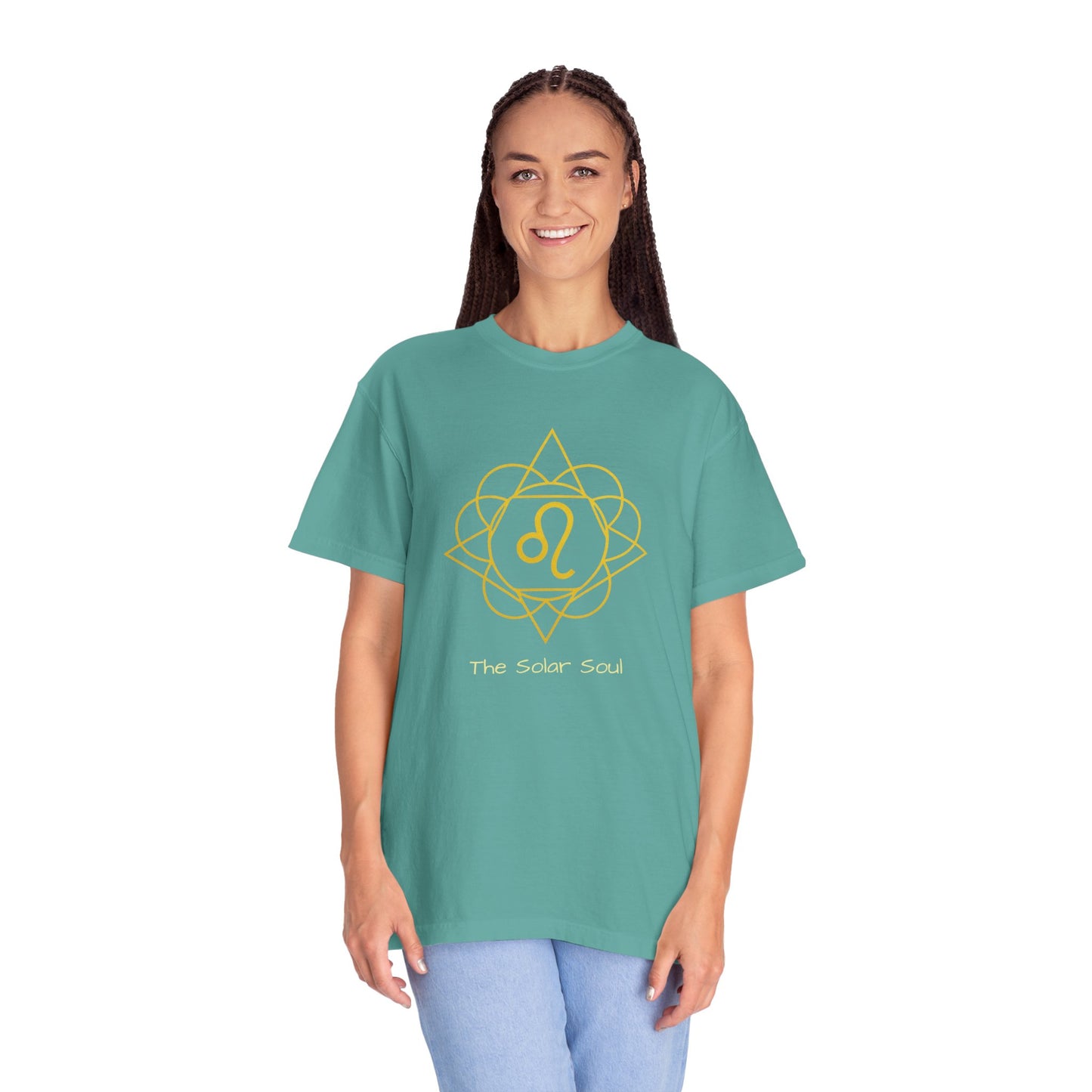 Leo Sacred Geometry T-Shirt | The Solar Soul Tee in 13 different Colors | Astrology Gift
