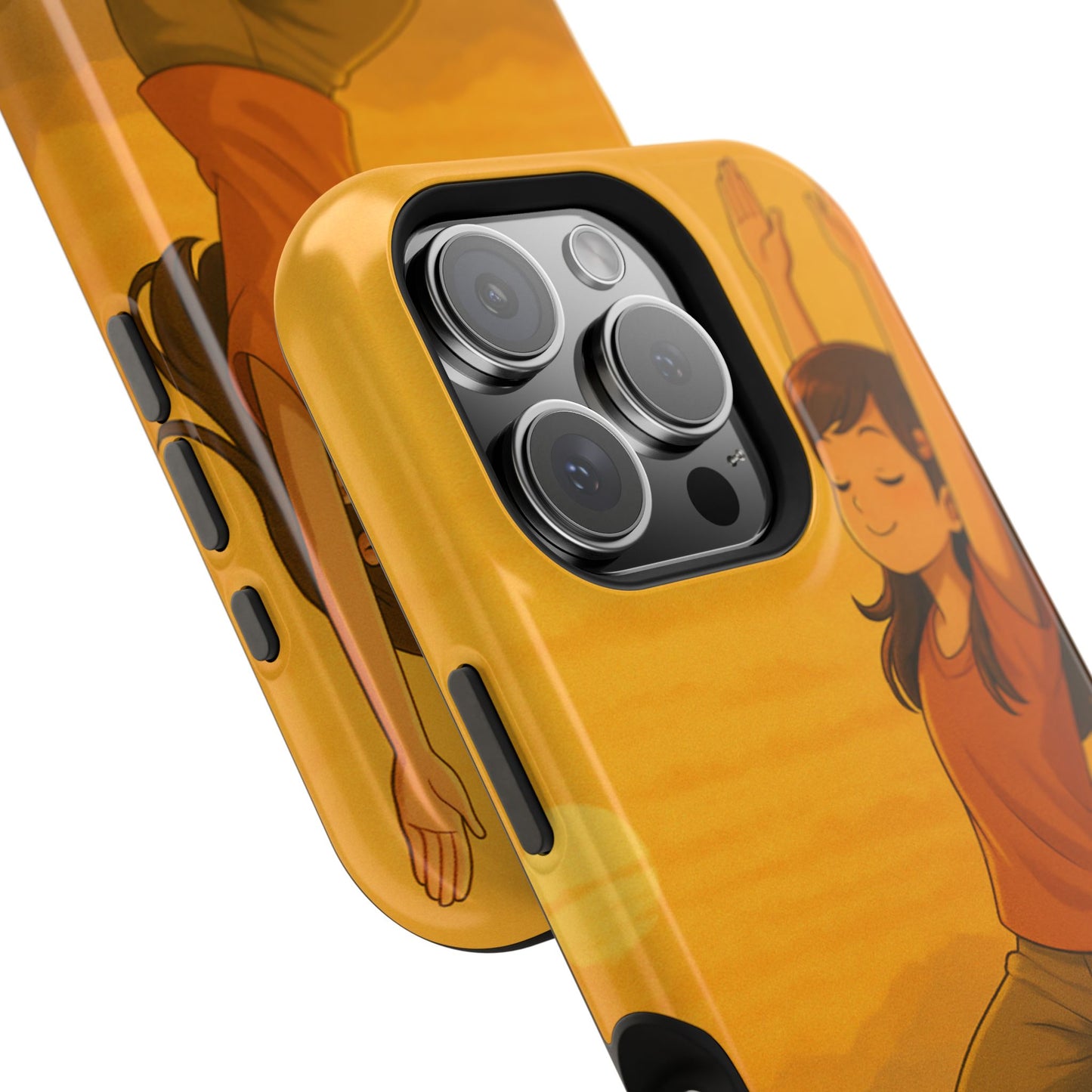 A Soul in Balance iPhone Case | Impact Resistant Cover | SoulfulYarn Collection | Mindful Yoga Art for iPhone