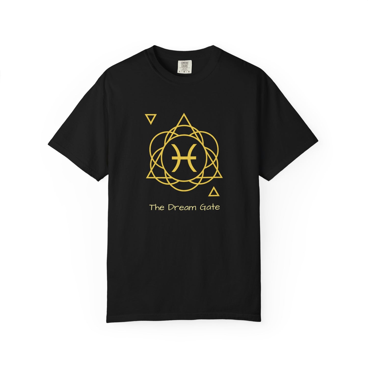 Pisces Sacred Geometry T-Shirt | The Dream Gate Tee in 13 different Colors | Astrology Gift